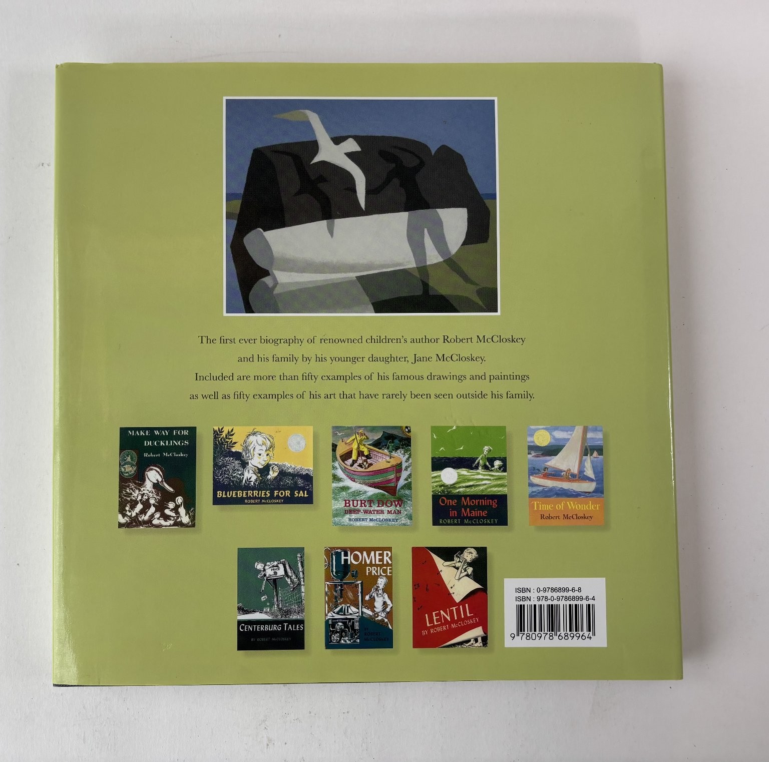 Robert McCloskey A Private Life Signed Jane McCloskey 2011 Seapoint Books