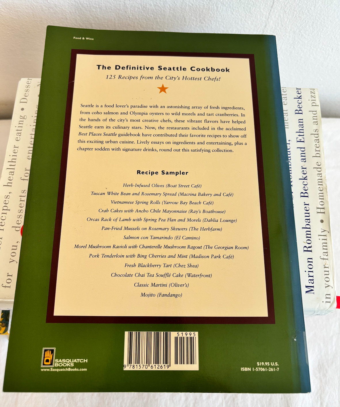Lot Of 5 Cookbooks 4 hardcover. Great condition JOY OF COOKING & More