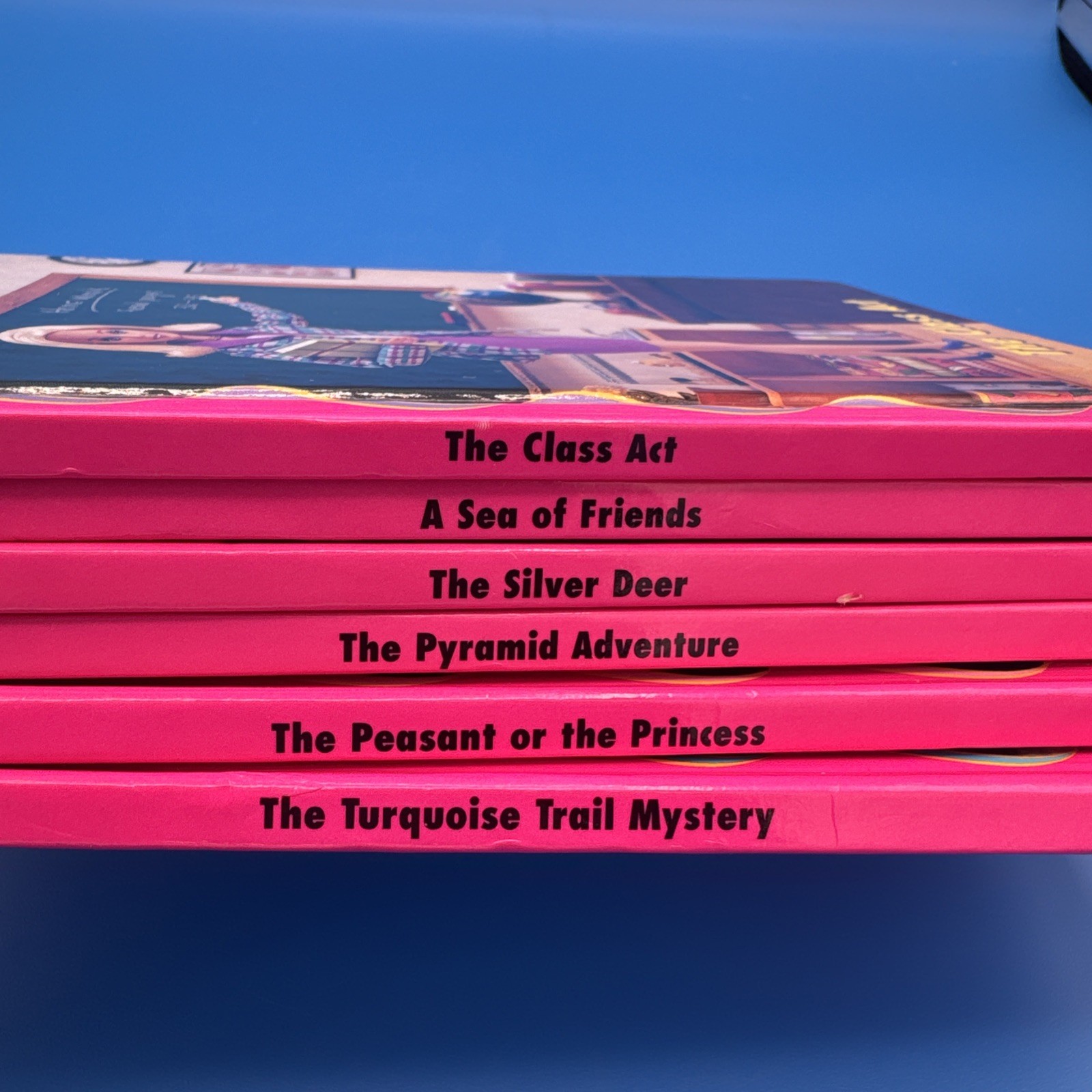 VTG Barbie & Friends Book Club Hardback Groiler 1998 Lot Of Six (6) Good *READ*