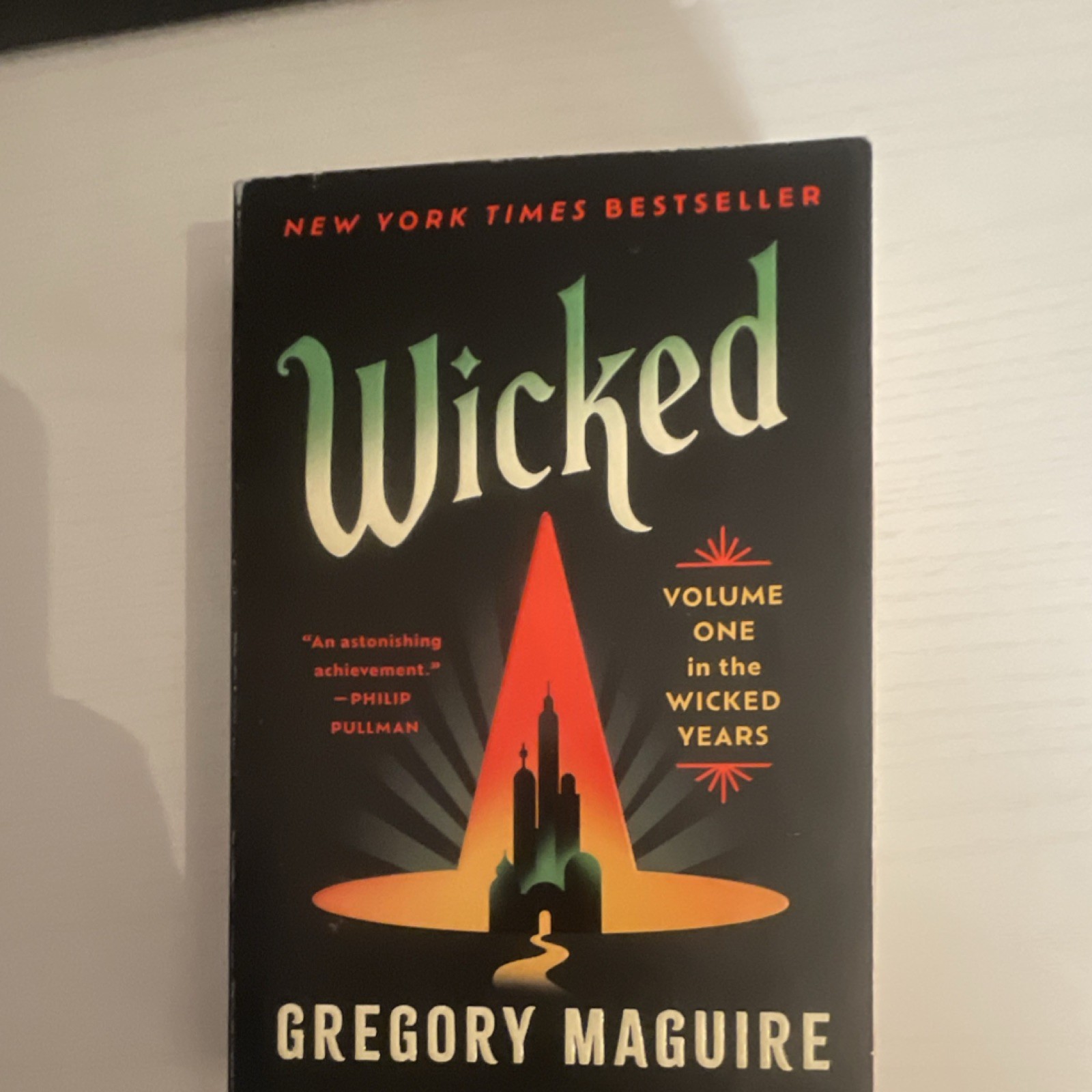 Wicked by Gregory Maguire Paperback Fiction Fantasy Novel Wicked Years Series