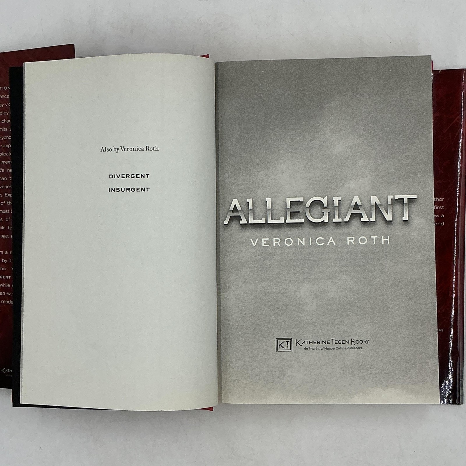 Veronica Roth Divergent/Insurgent/Allegiant/Four 4-Book Hardcover Set Assorted