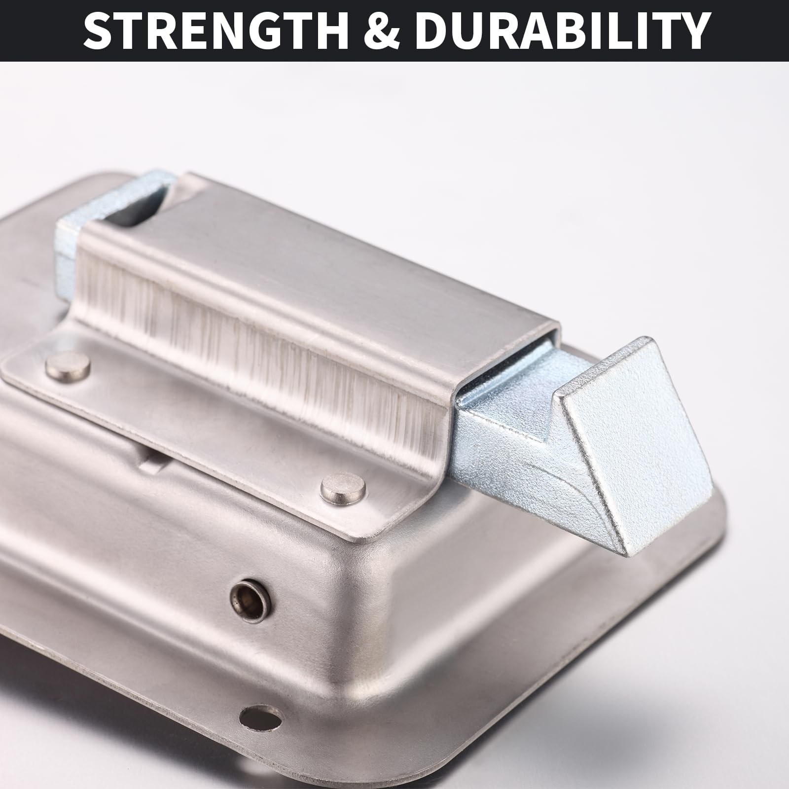 Truck Tool Box Lock Replacement 304 Stainless Steel Paddle Latch 2 Pack 4.7in