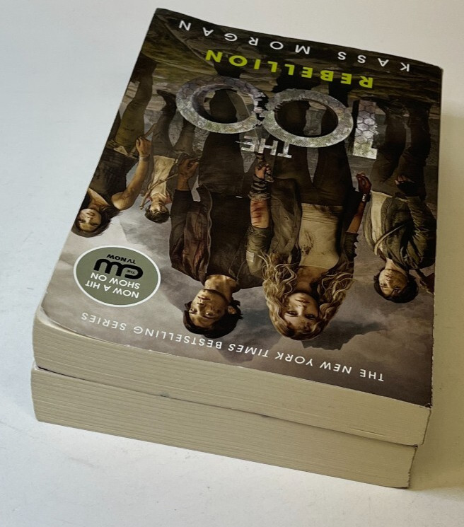 The 100: Homecoming and Rebellion Lot of 2 by Kass Morgan Paperback CW Show