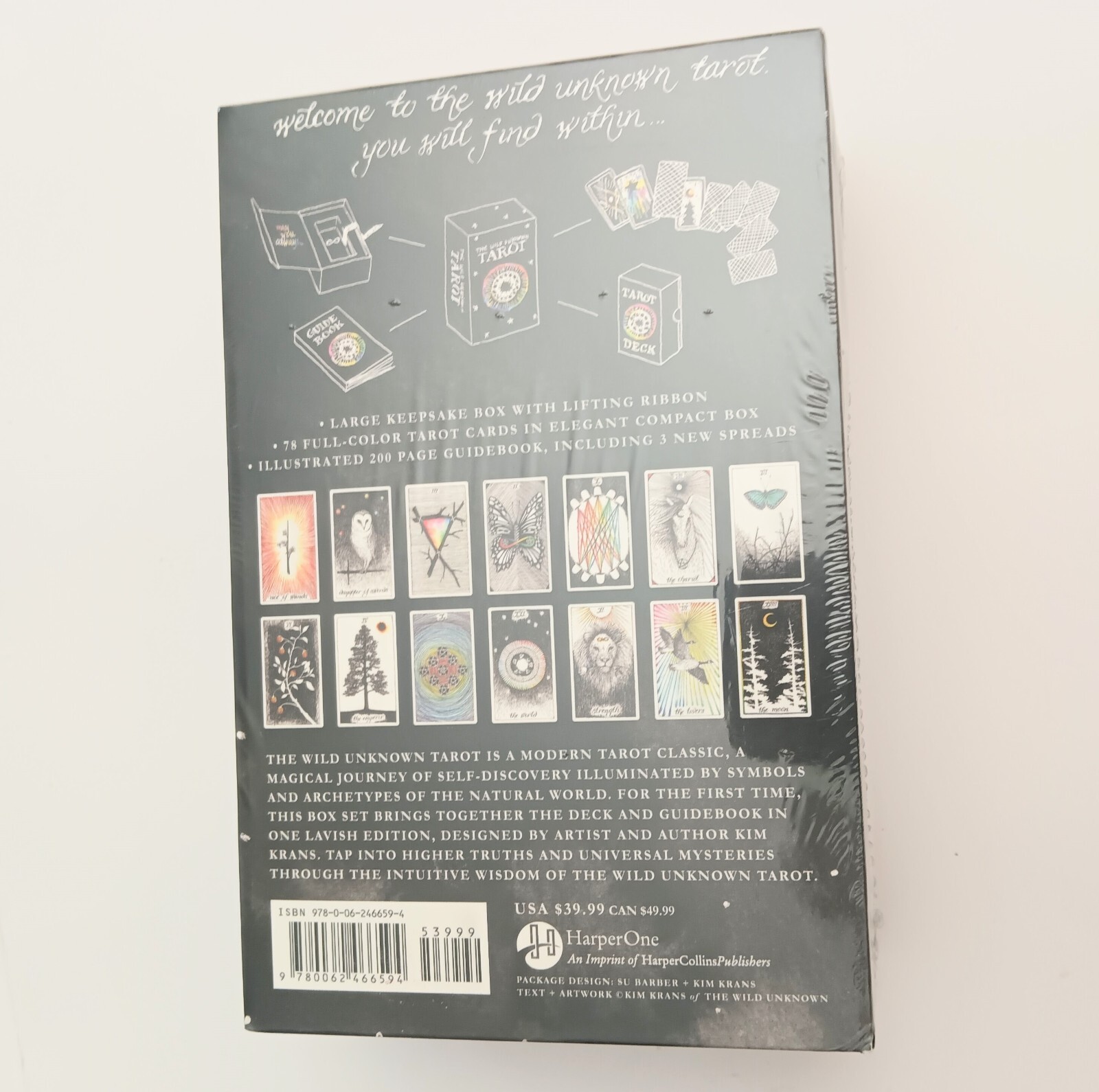 Wild Unknown Tarot Deck & Guidebook New Justice card Official Keepsake Box Set