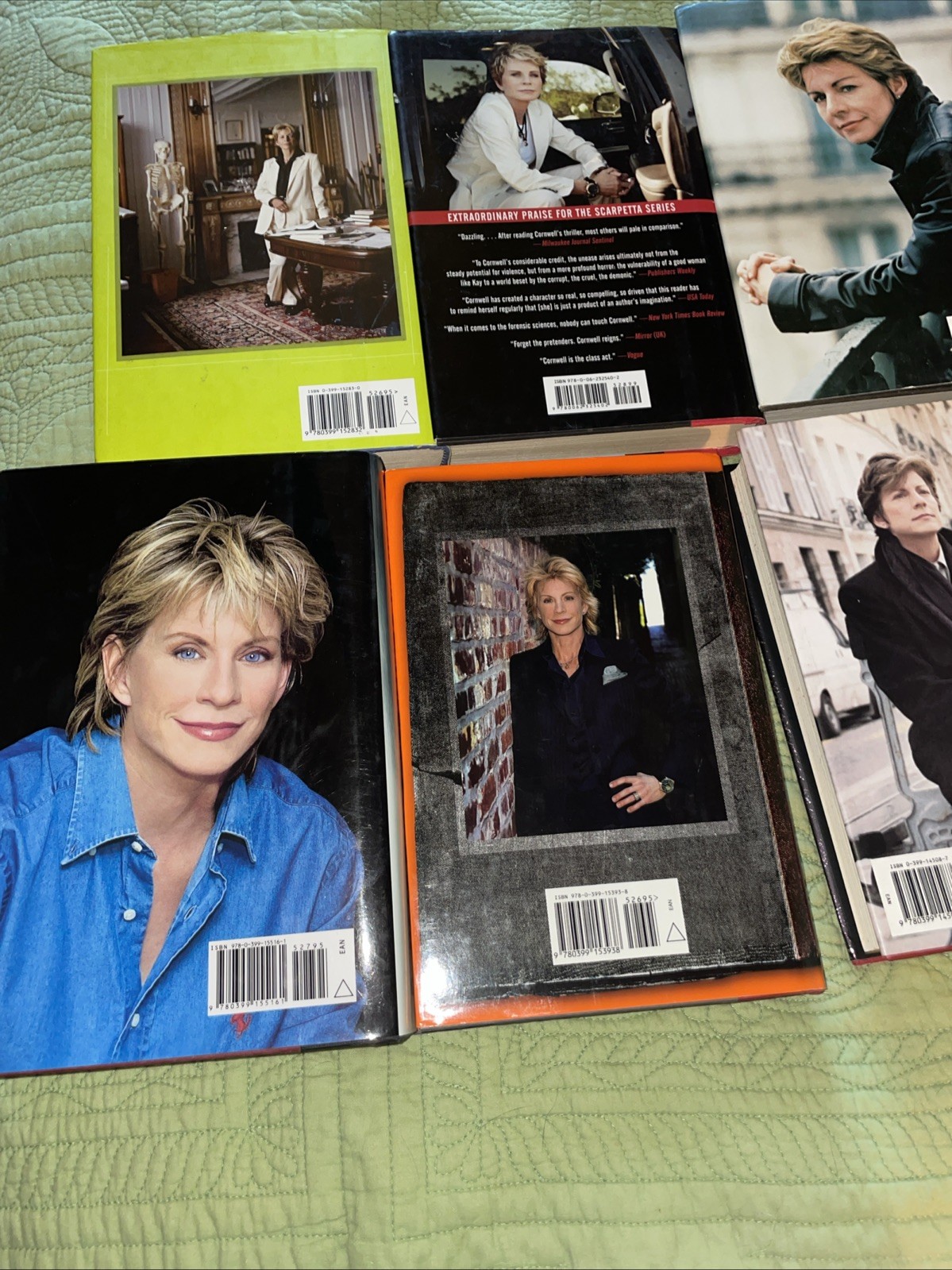 Lot 9 Patricia Cornwell Hardcover Books Kay Scarpetta Series Thriller Crime