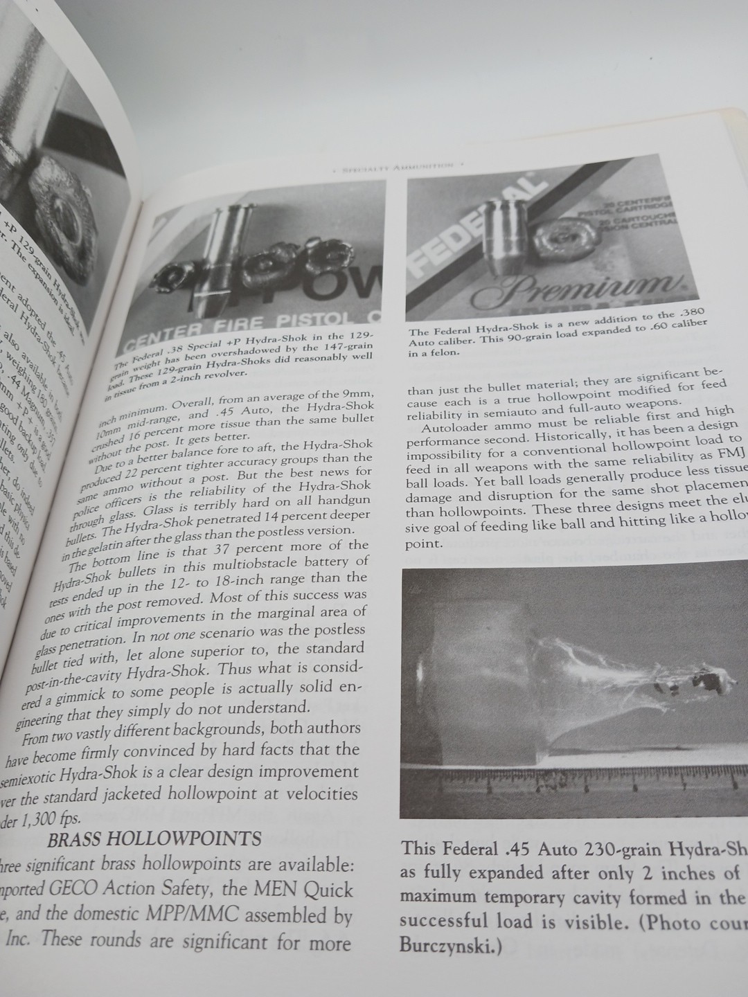 Handgun Stopping Power Marshall & Sanow Paladin Press 1992 HC