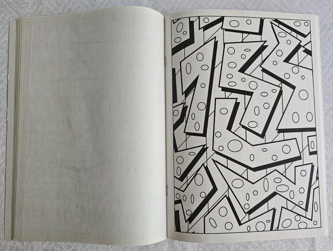 Coloring The 80s Relax and Rewind Any Age Coloring Book 16 Pages to Color