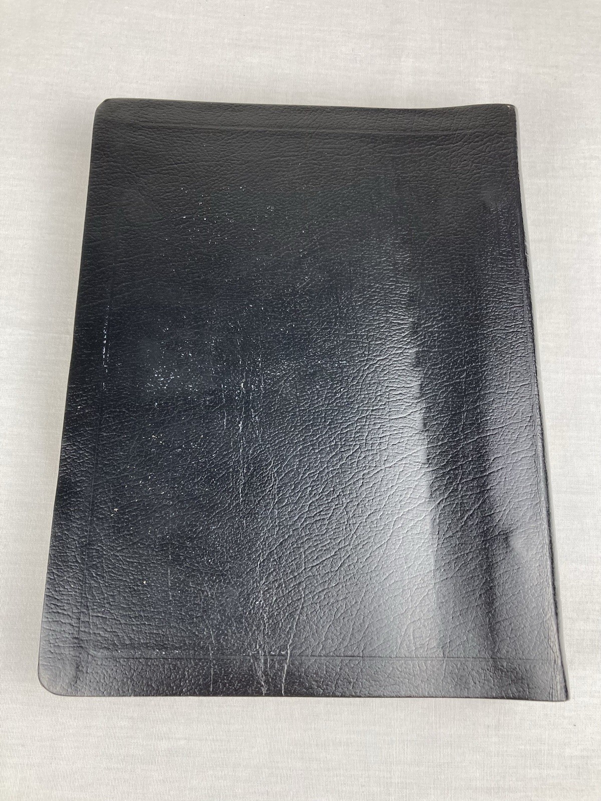 WORLD PUBLISHERS LOOSE LEAF KJV HOLY BIBLE CENTER COLUMN BONDED LEATHER RARE HTF