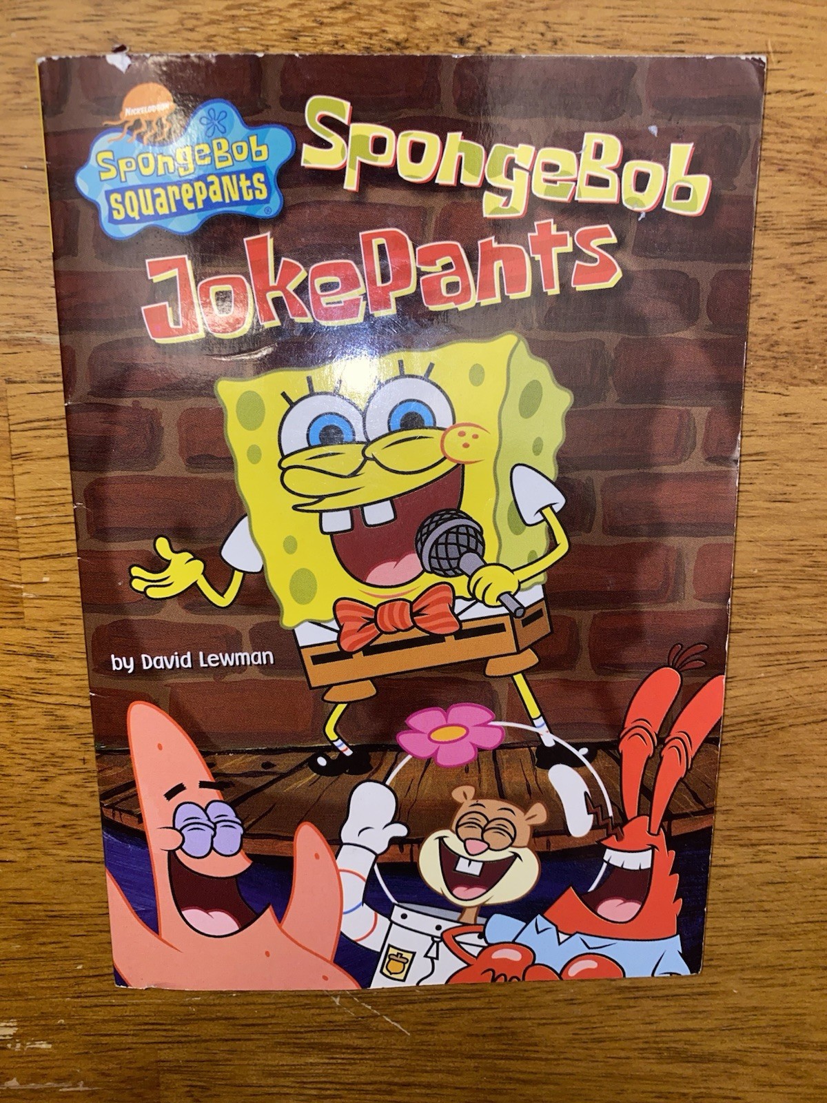 SpongeBob JokePants | First Edition | 2002 | David Lewman | Printed in USA |