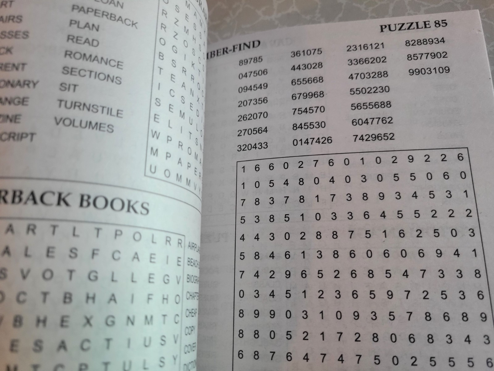 Kappa Word Seek Puzzles- Lot of 2-Extra Large & Blue Ribbon-For The Whole Family