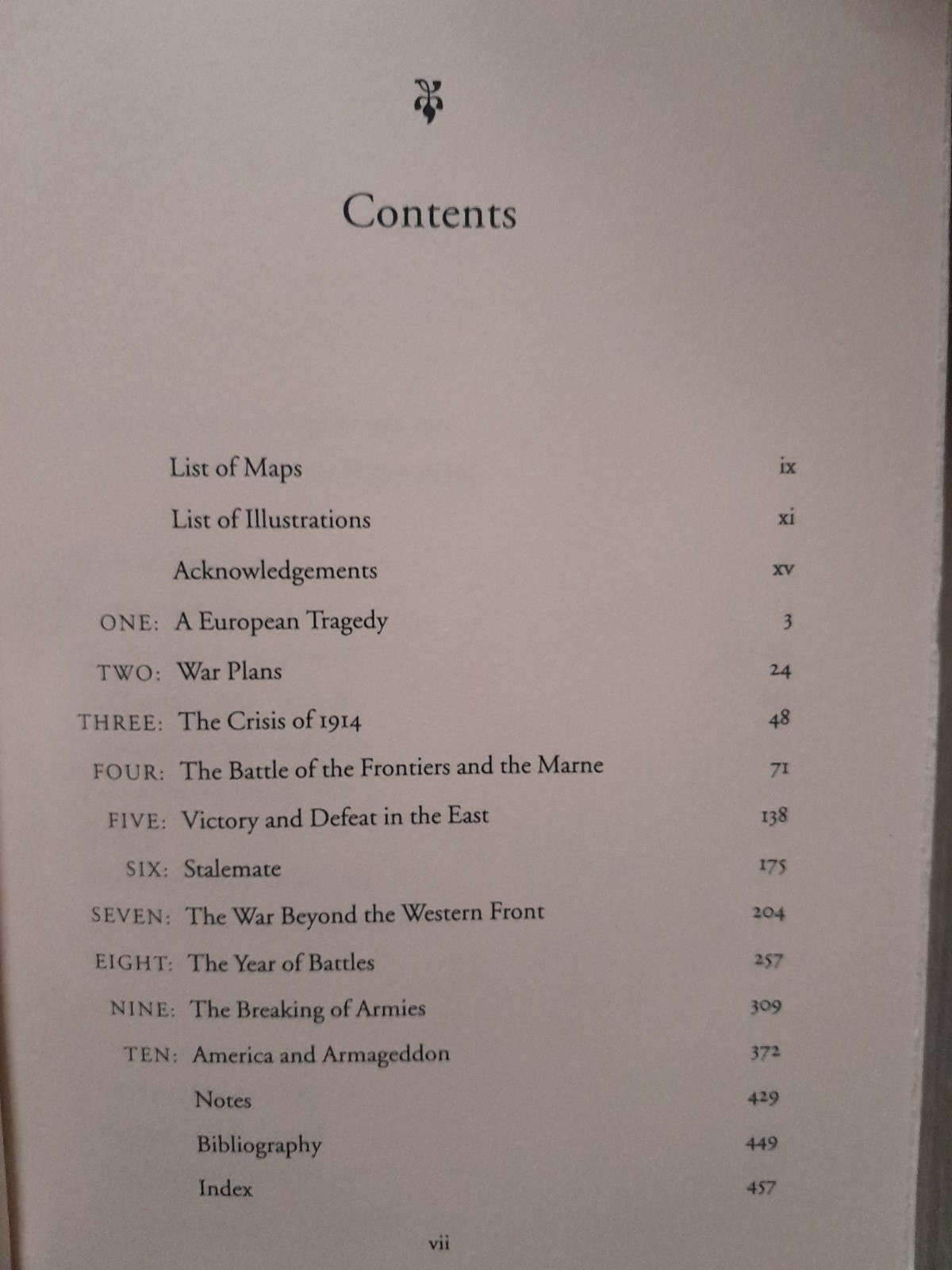 1999 “The First World War” by John Keegan, 5th Printing Hardcover Book
