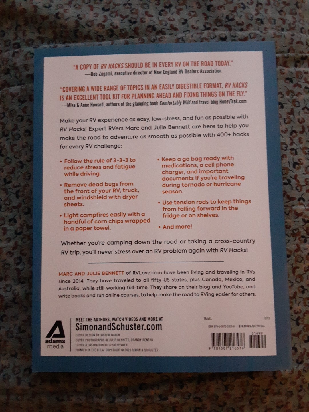 Life Hacks Ser.: RV Hacks : 400+ Ways to Make Life on the Road Easier, Safer,…