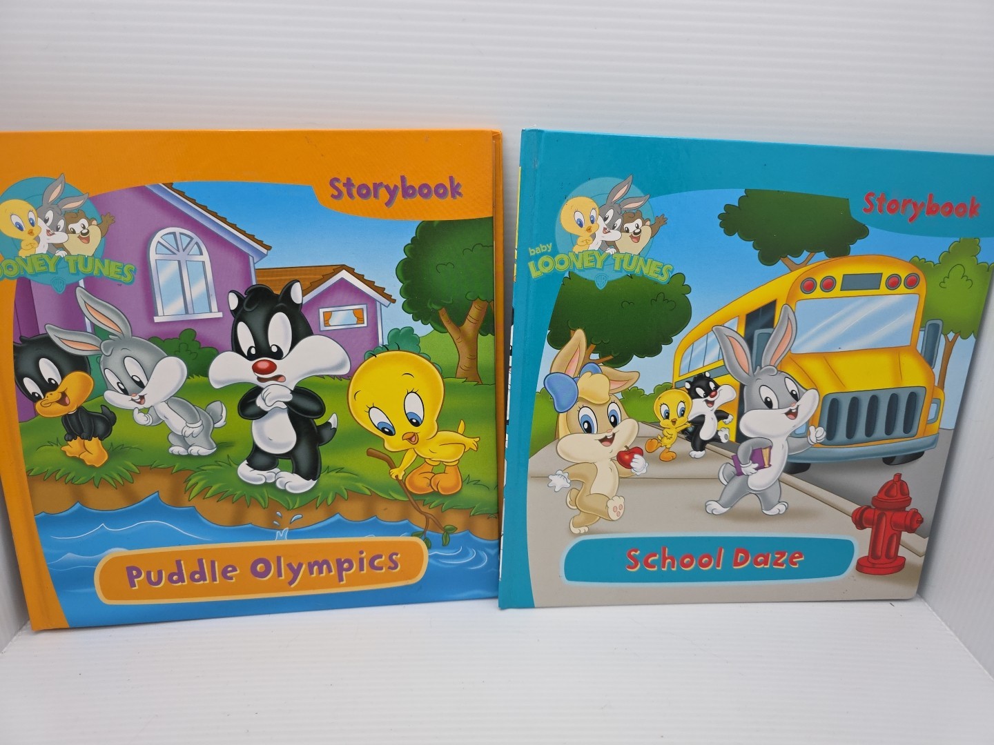 Set Of 5 Baby Looney Tunes Storybooks. Twenty, Sylvester, Baby Bugs, Baby Taz