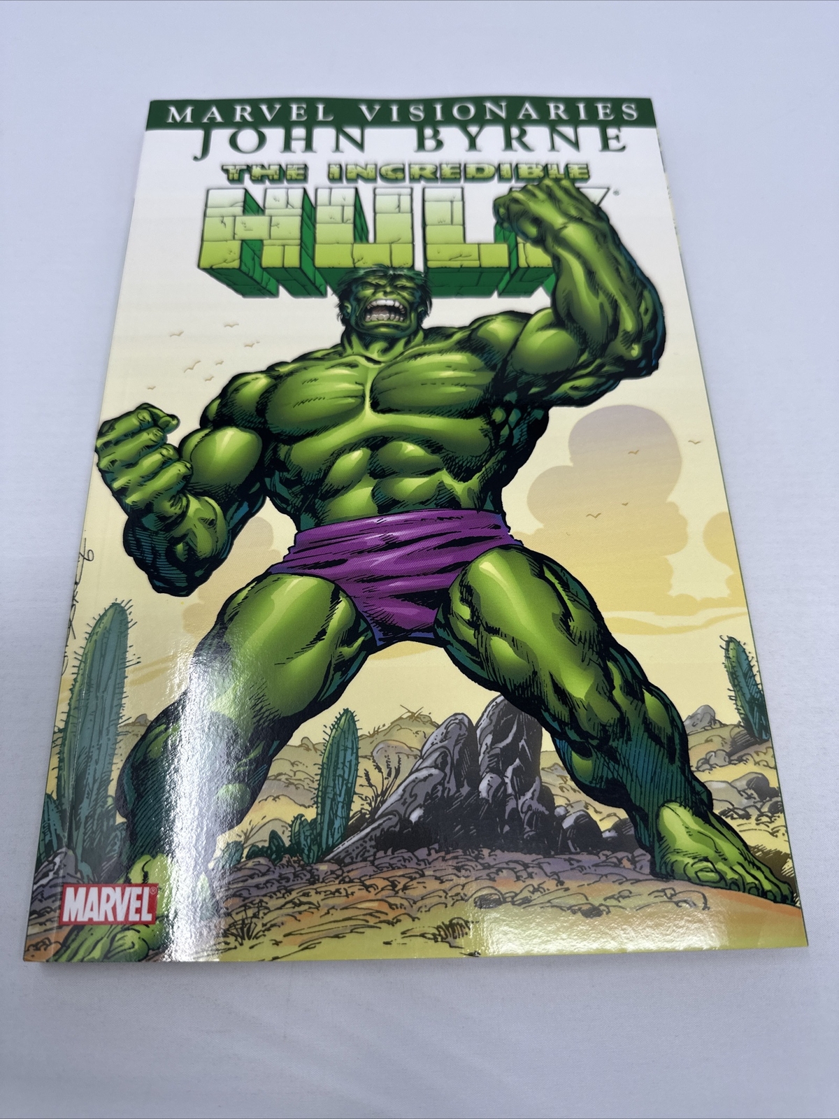 Incredible Hulk Marvel Visionaries – John Byrne Paperback Fast Shipping
