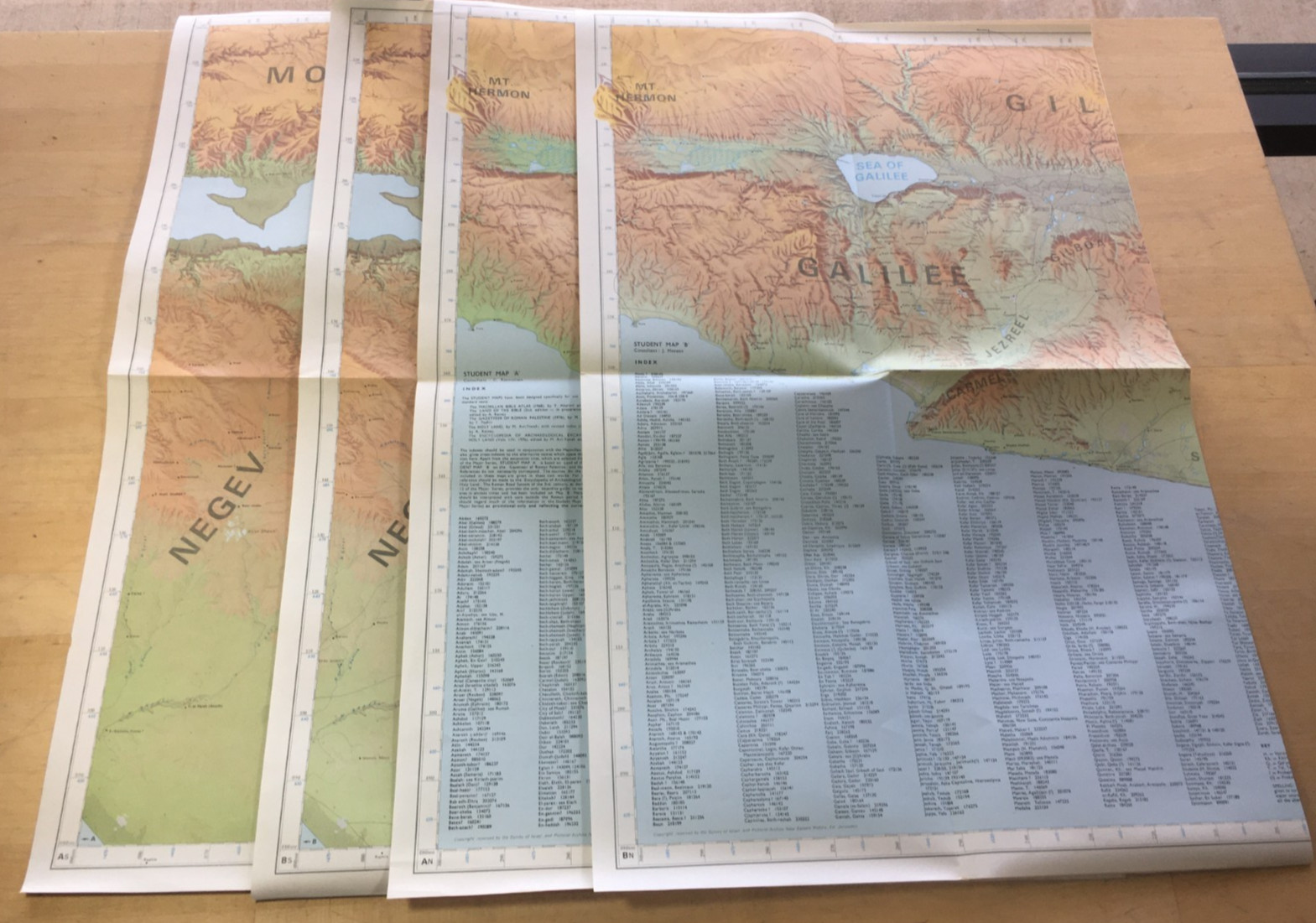 Student Map Manual: Historical Geography of the Bible Lands w/ additional Maps