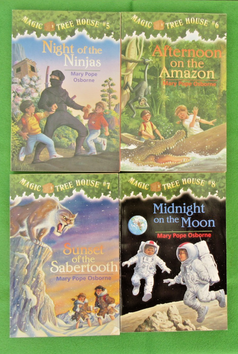 MAGIC TREE HOUSE BOX SET BOOKS #5-8 BY MARY POPE OSBORNE – TRADE PB; 2002