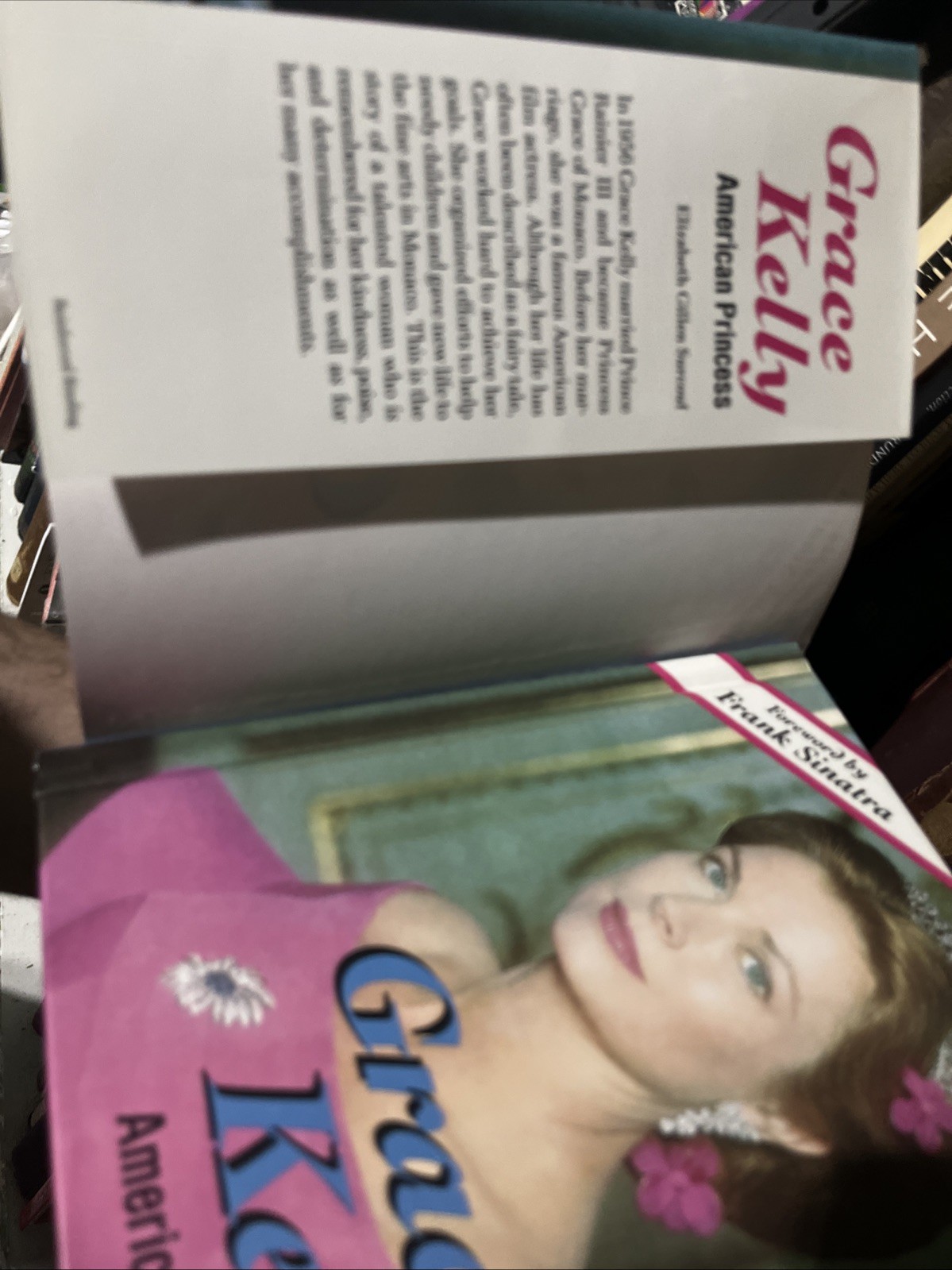Grace Kelly: American Princess by Surcouf, Elizabeth G. 1st Ed. 1st Print HC DJ