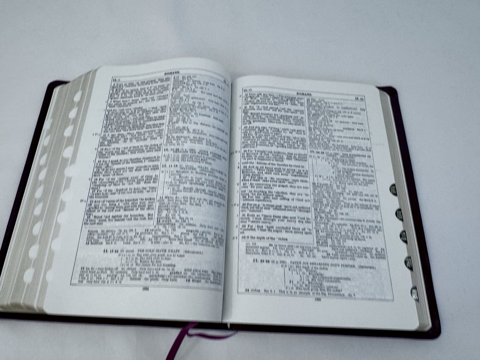 Companion Bible: King James Version, Burgundy, Bonded Leather FAST SHIP!!!