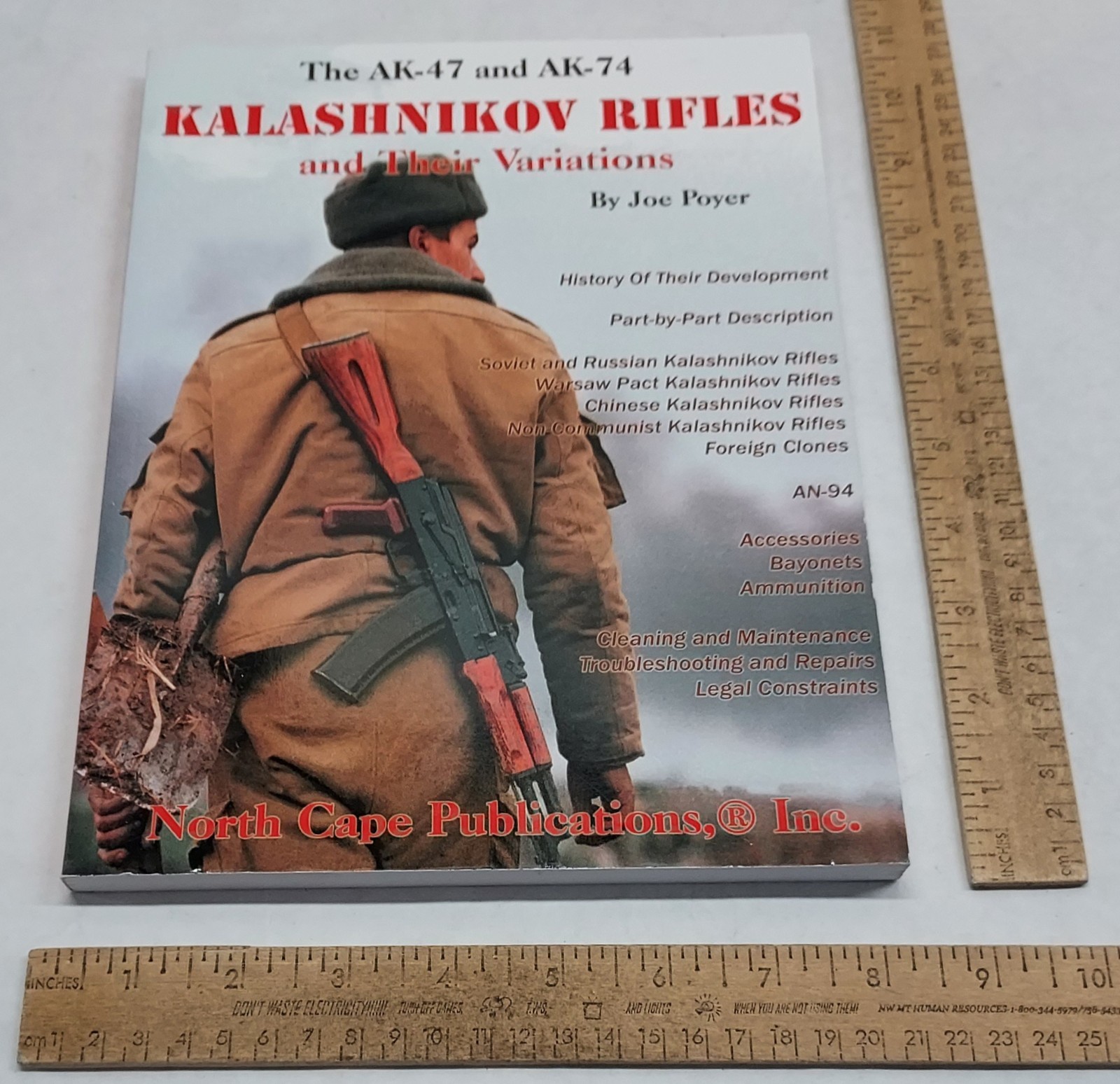 KALASHNIKOV RIFLES and Their Variations – Joe Poyer – paperback BOOK