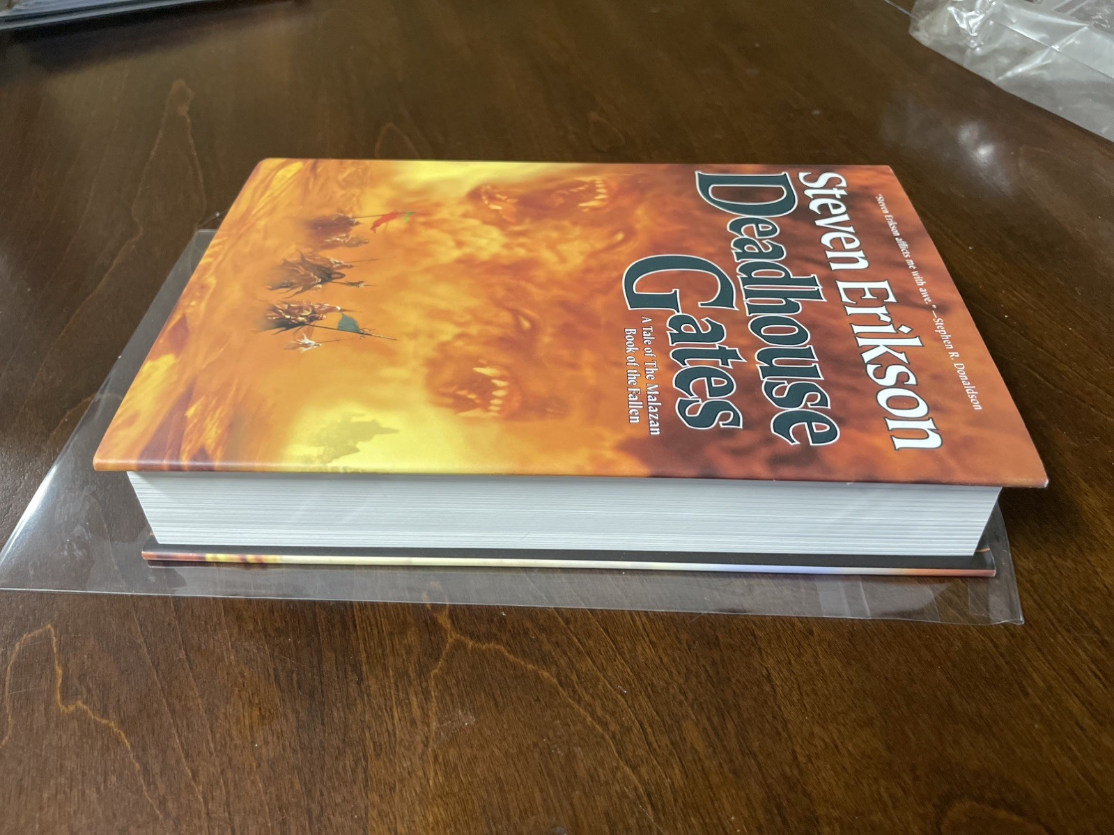 Malazan: Deadhouse Gates by Steven Erikson 2005 TOR 1st Edition/1st Printing HC