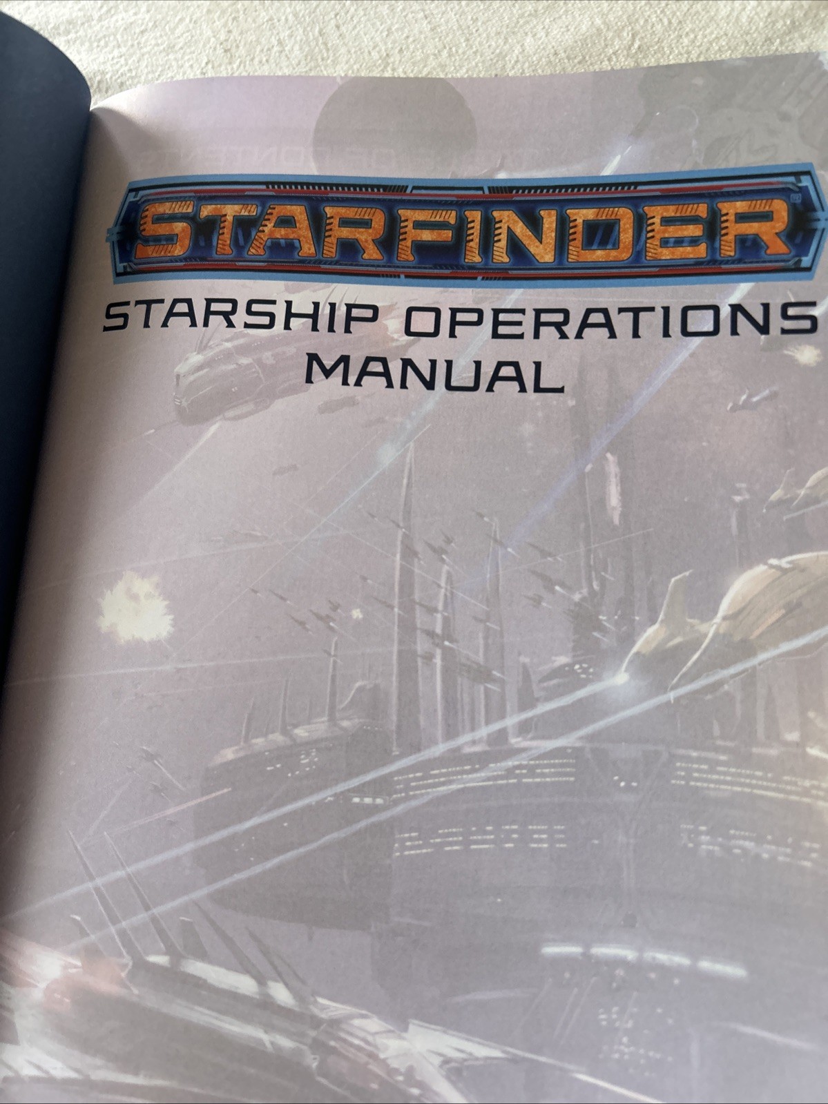 Starfinder RPG: Starship Operations Manual Staff, Paizo Br6
