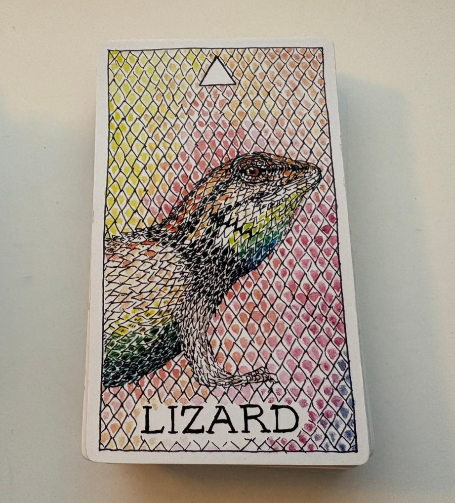 The Wild Unknown: Animal Spirit Deck by Kim Krans (No Guidebook)