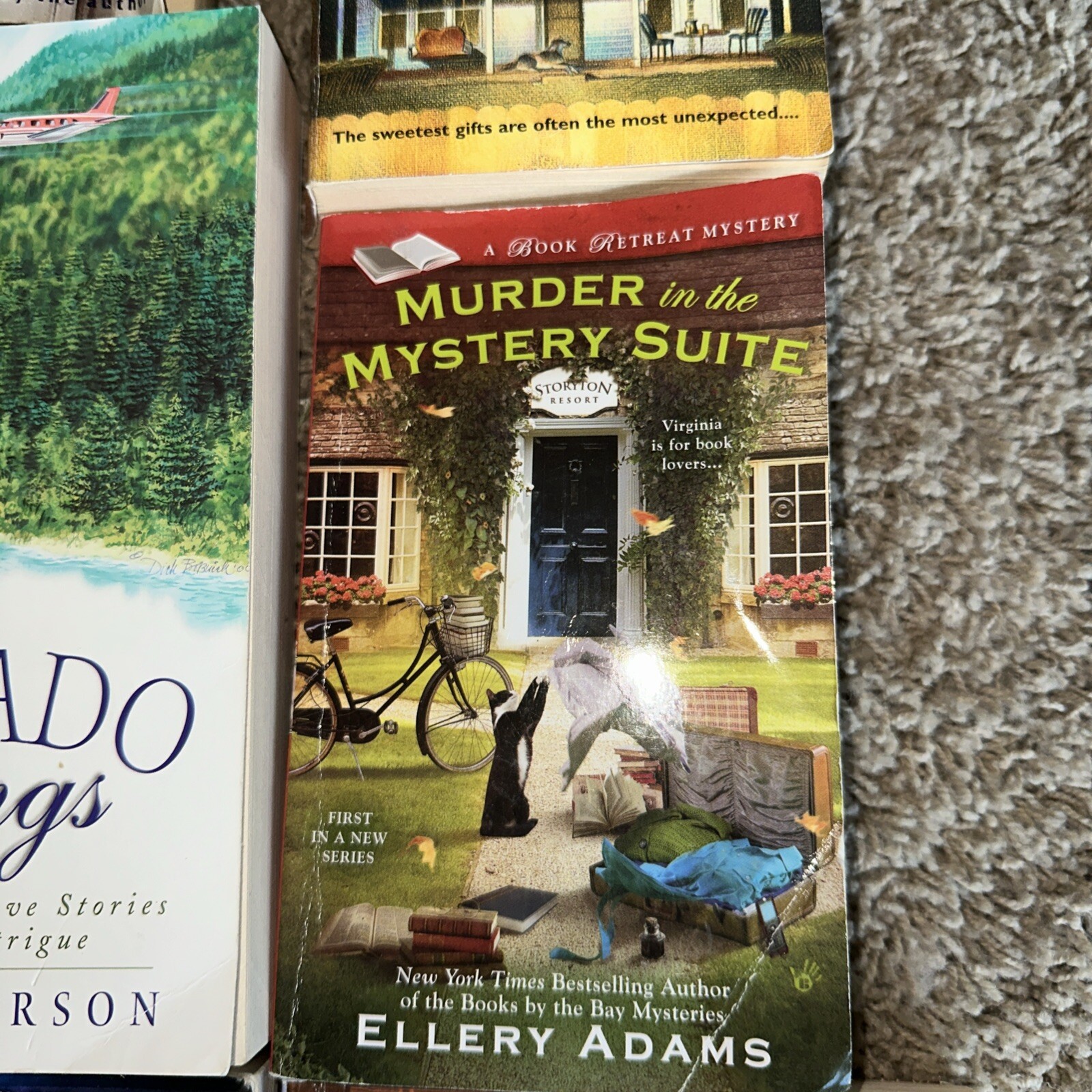 RANDOM THRILLER/MISC BOOK LOT OF 18
