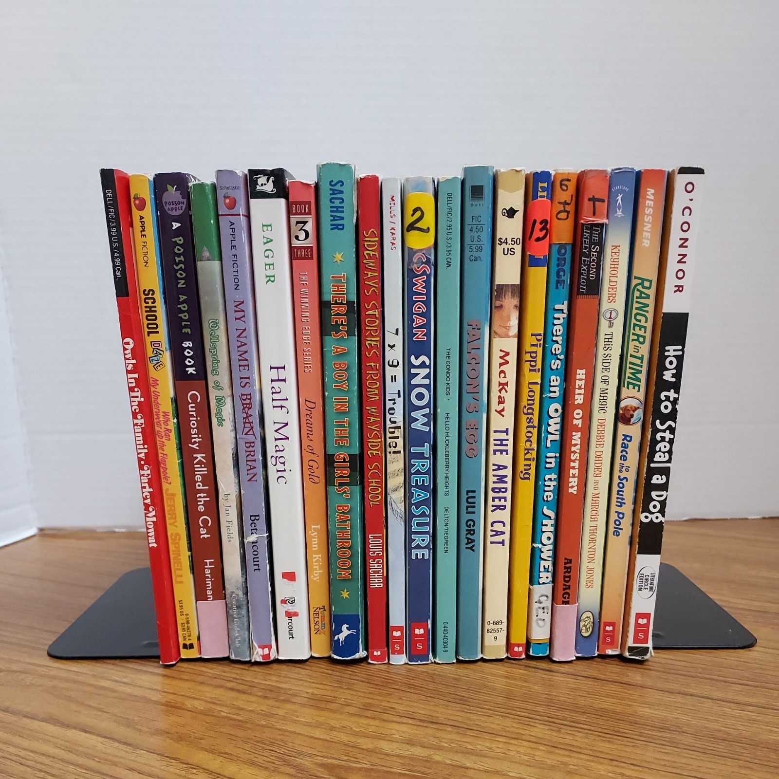 Lot of 20 Chapter Books for 4th Grade Boys & Girls Classroom RL4, AR