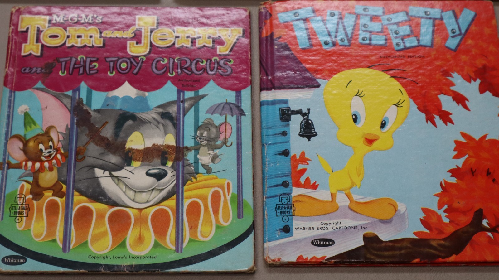 5 Vintage Tell-a-Tales Books – SEE PHOTOS FOR TITLES – 5.5″ x 6.5″