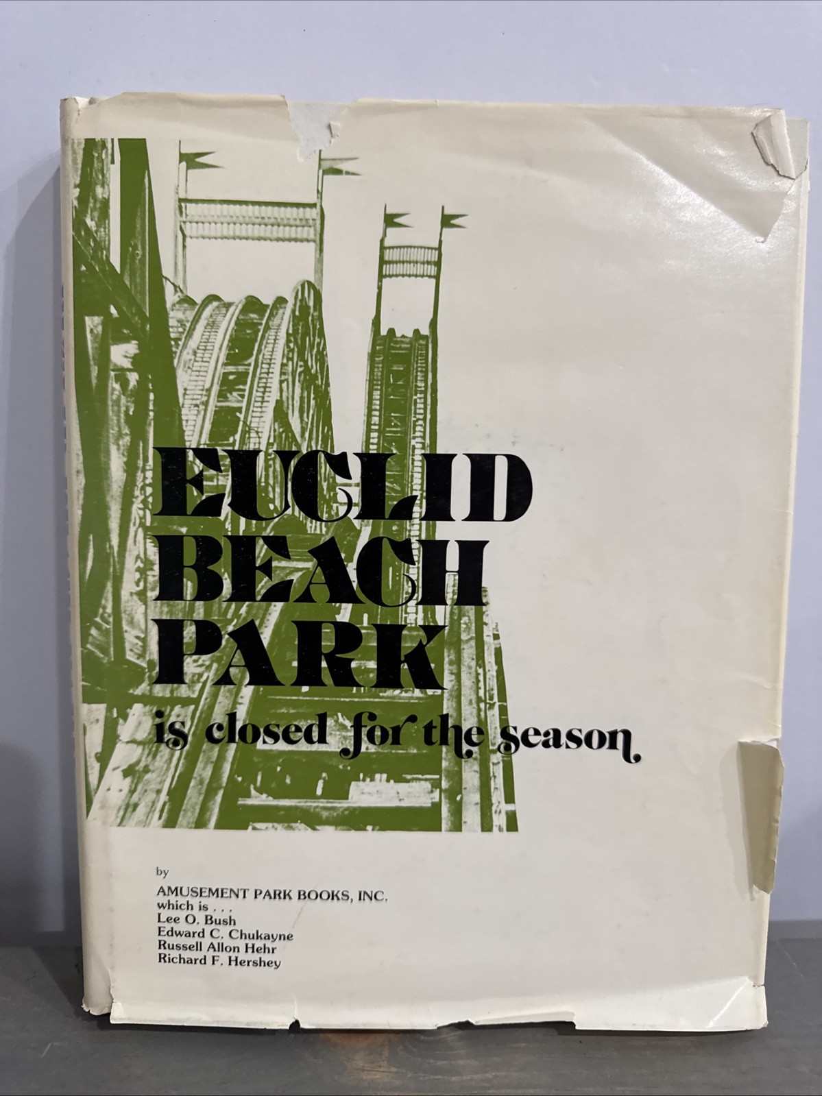 Euclid Beach Park Hardcover Amusement Park Books Inc 1977 Closed For The Season