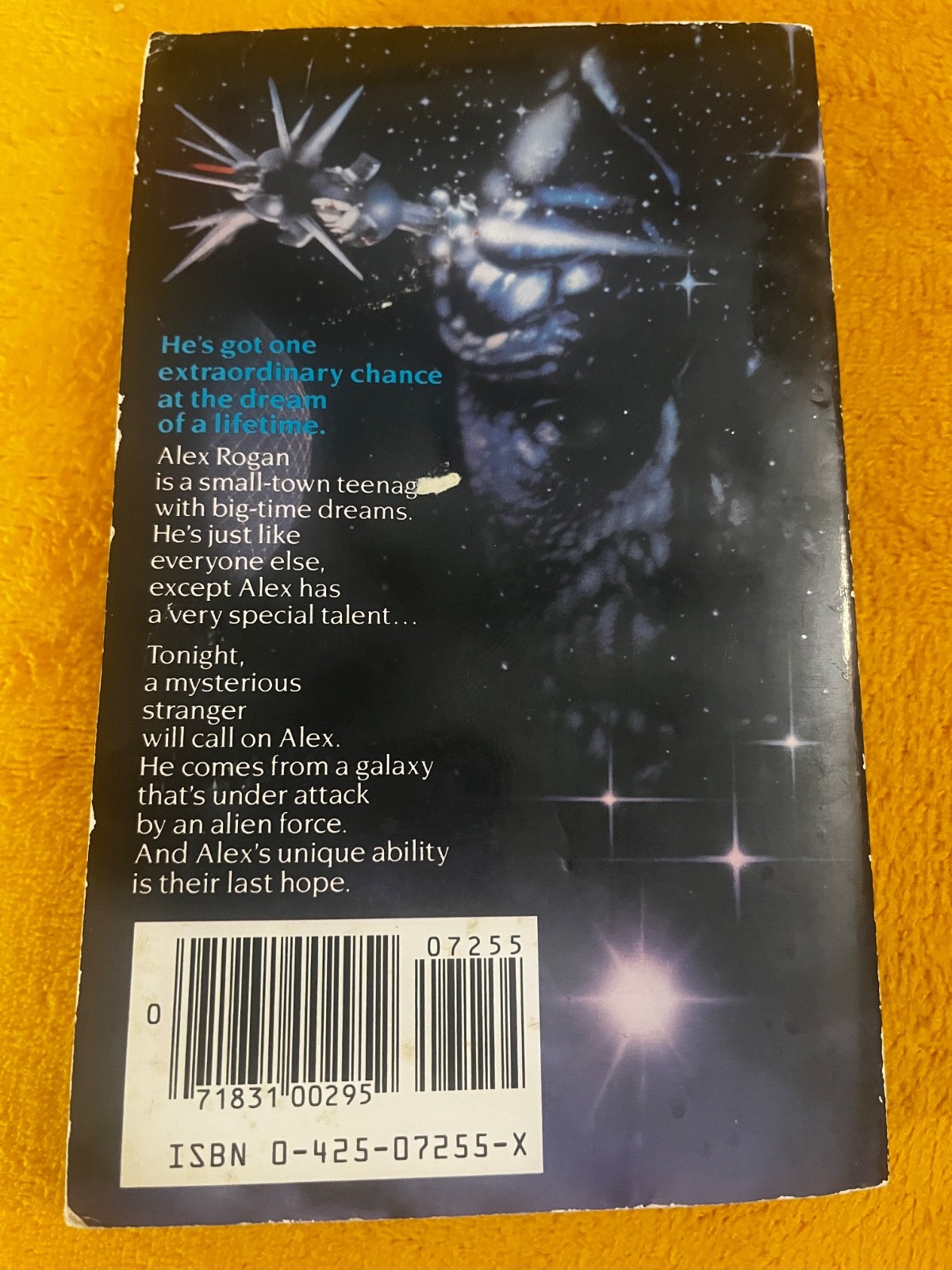 The Last Starfighter Alan Dean Foster 1984 Vintage Movie Tie-in 1st Edition PB