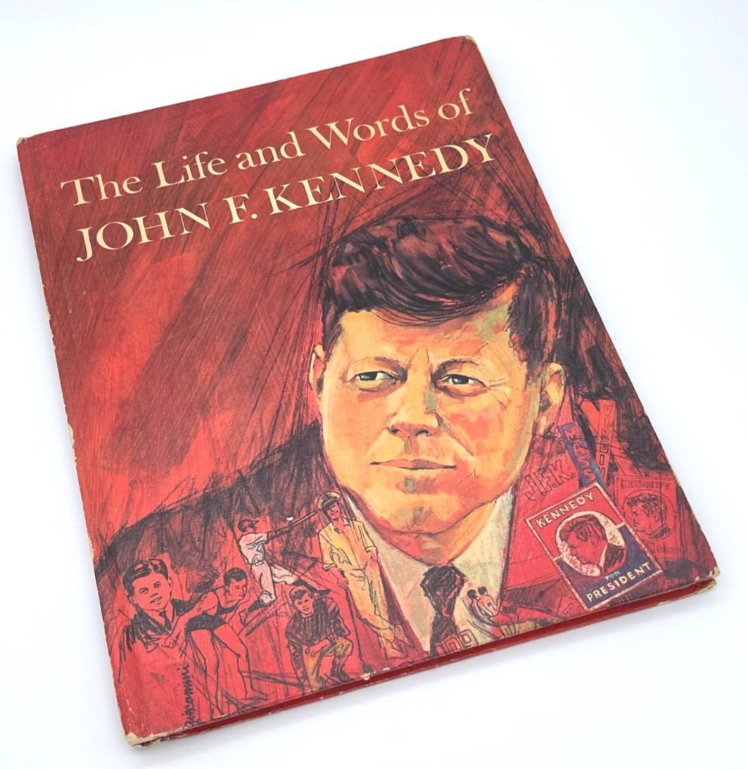 The Life and Words of John F. Kennedy Book James Playsted Wood 1964-82 pages