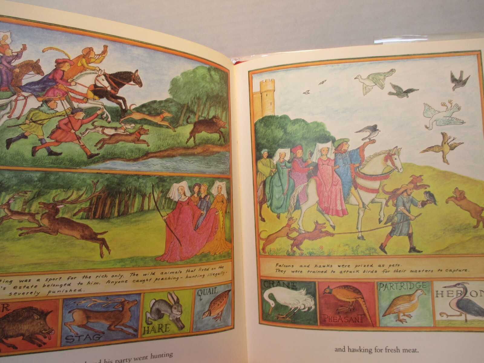 children’s picture book A MEDIEVAL FEAST signed by ALIKI 1983 hc + dj