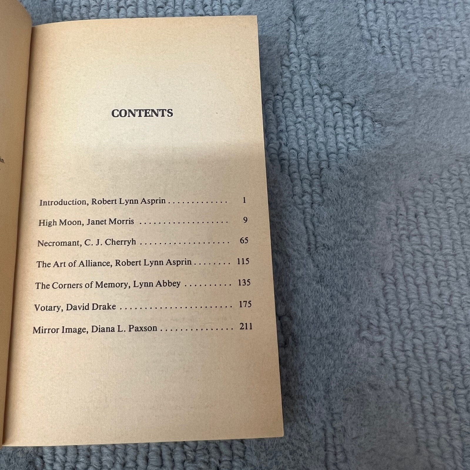 The Face Of Chaos Fantasy Paperback Book by Robert Lynn Asprin Ace Books 1986