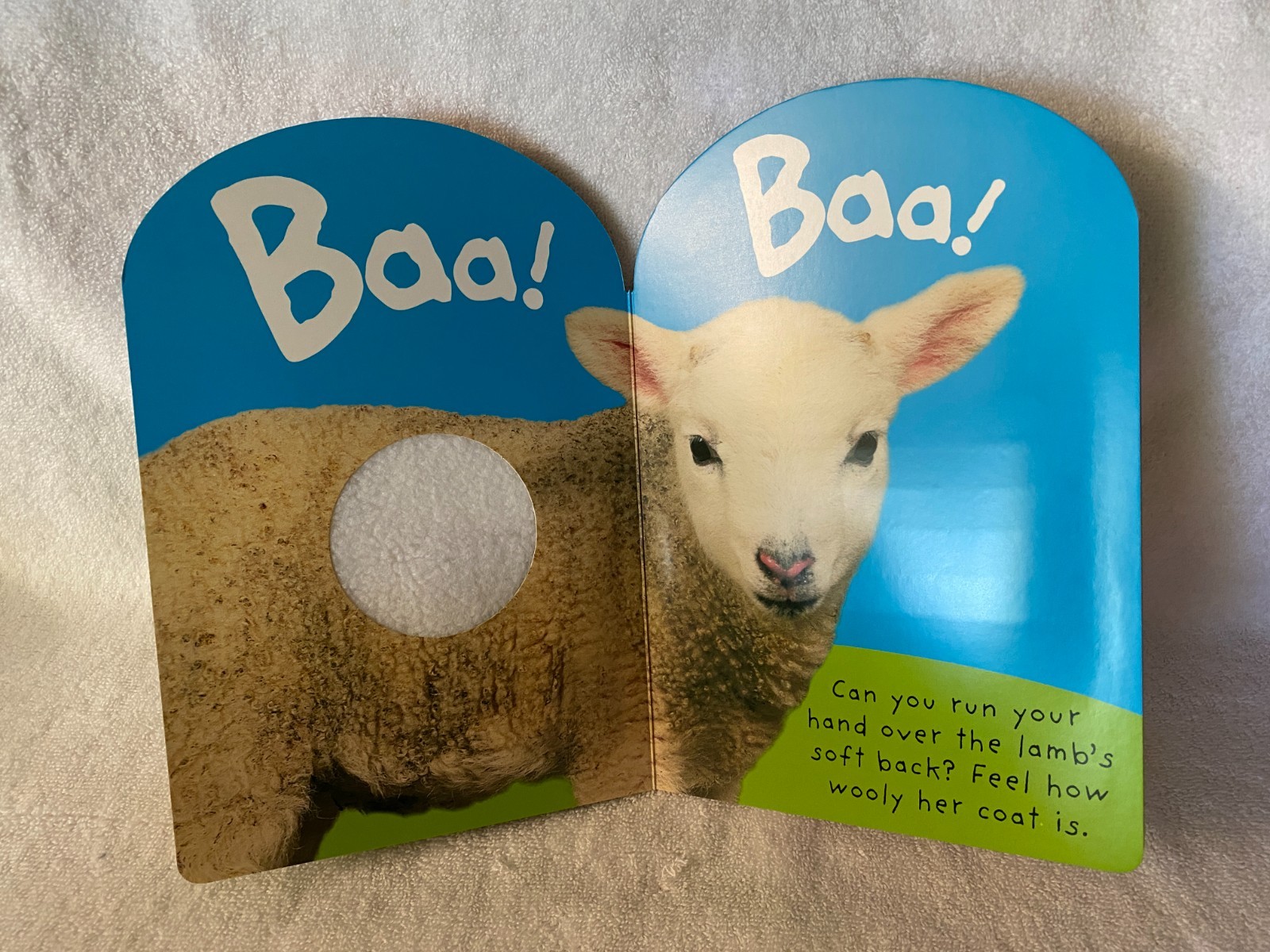Priddy Books QUACK QUACK Touch and Feel Children’s book