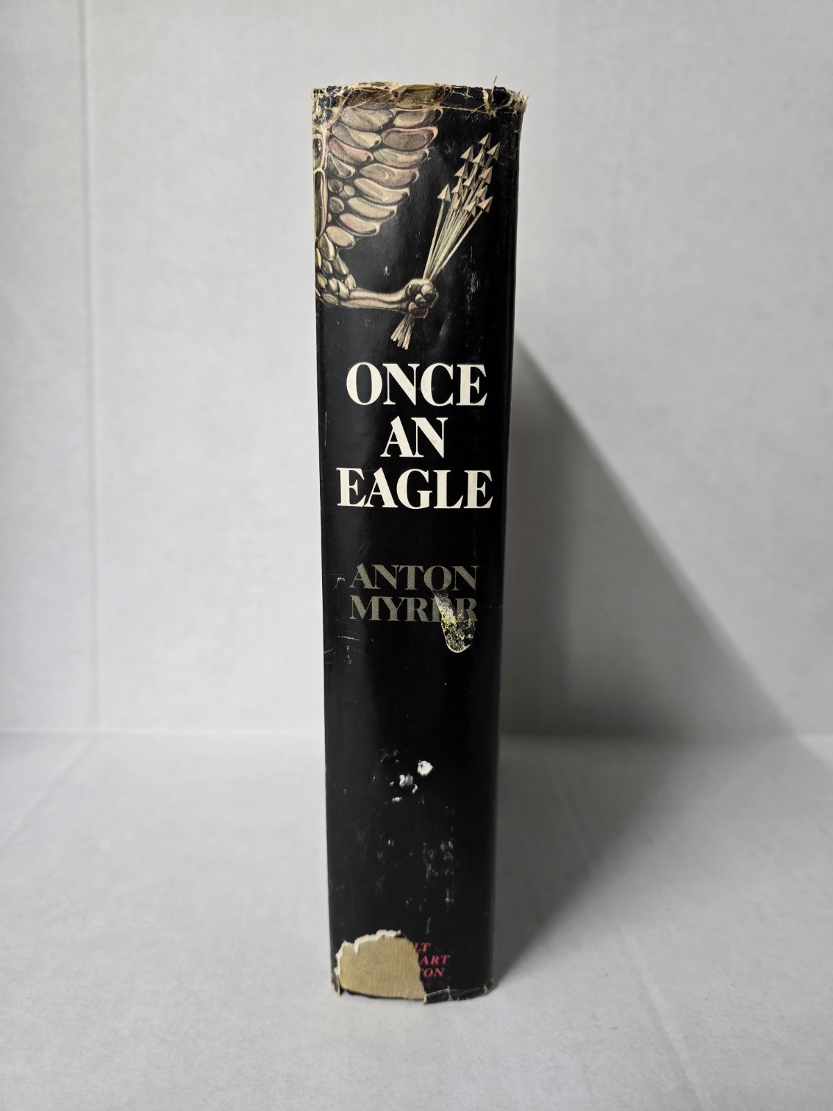 Once an Eagle By Anton Myrer (Hardcover – 1968) HTF 1ST EDITION FIRST PRINT