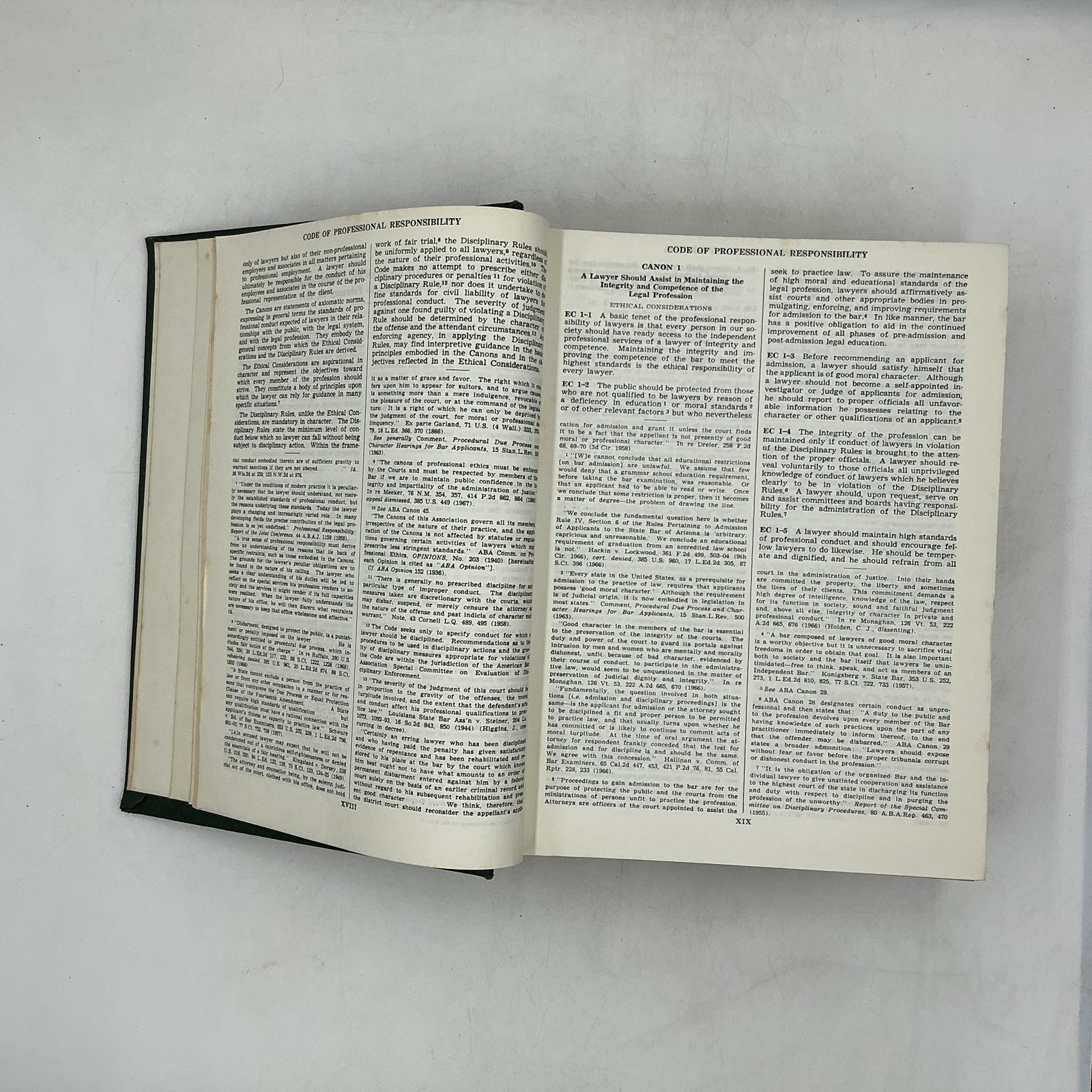 Vintage Black’s Law Dictionary With Pronunciations 4th Ed Green HC 1972 USA