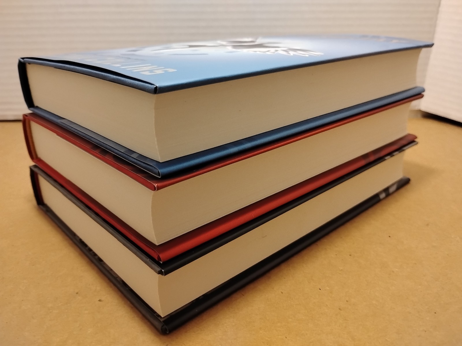 The Hunger Games Trilogy Boxed Set by Suzanne Collins – (3) Hardcovers w/ DJ