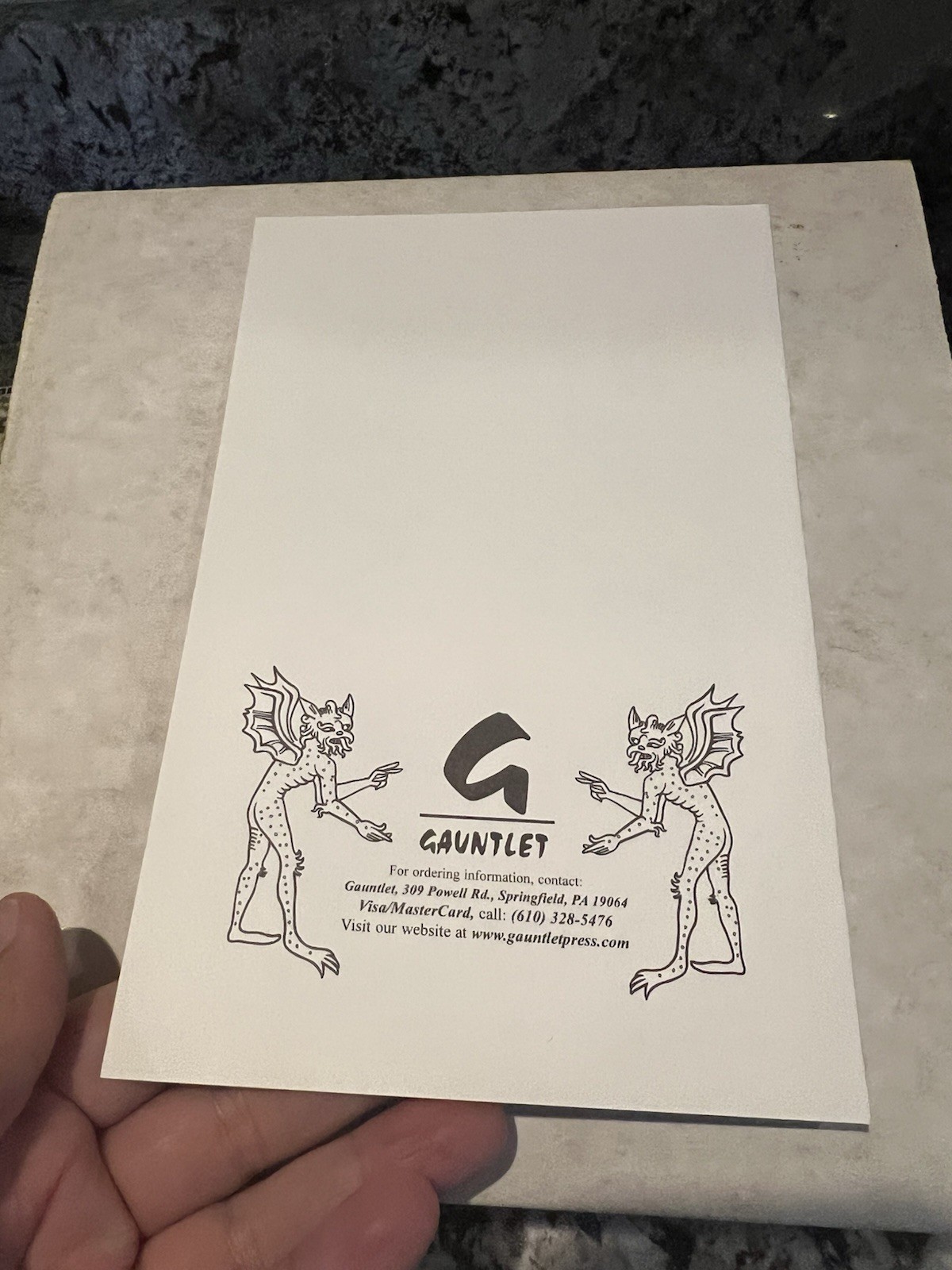 Chapbook Study for “Estate” by Caitlín R. Kiernan published by Gauntlet Press