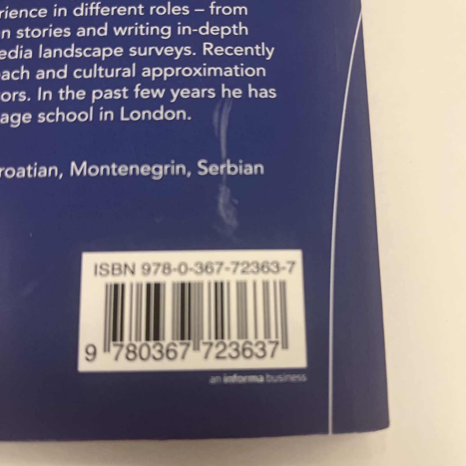 Bosnian, Croatian, Montenegrin and Serbian: An Essential Grammar (Paperback or S