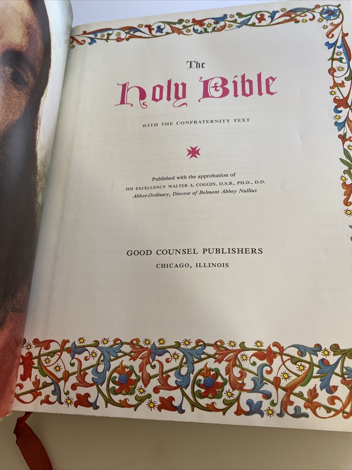 The Holy Bible with Confraternity Text – 1966 sld