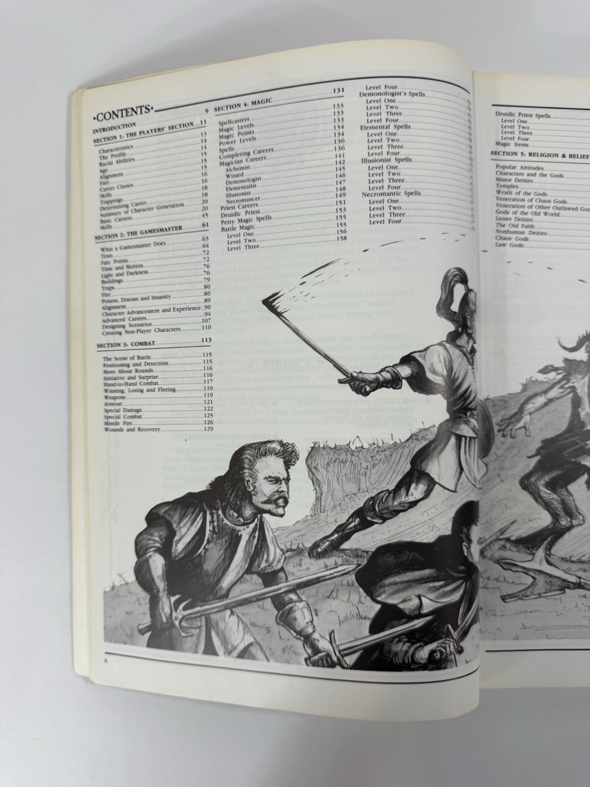 Warhammer Fantasy Roleplay RULEBOOK WFRP Games Workshop, 1988