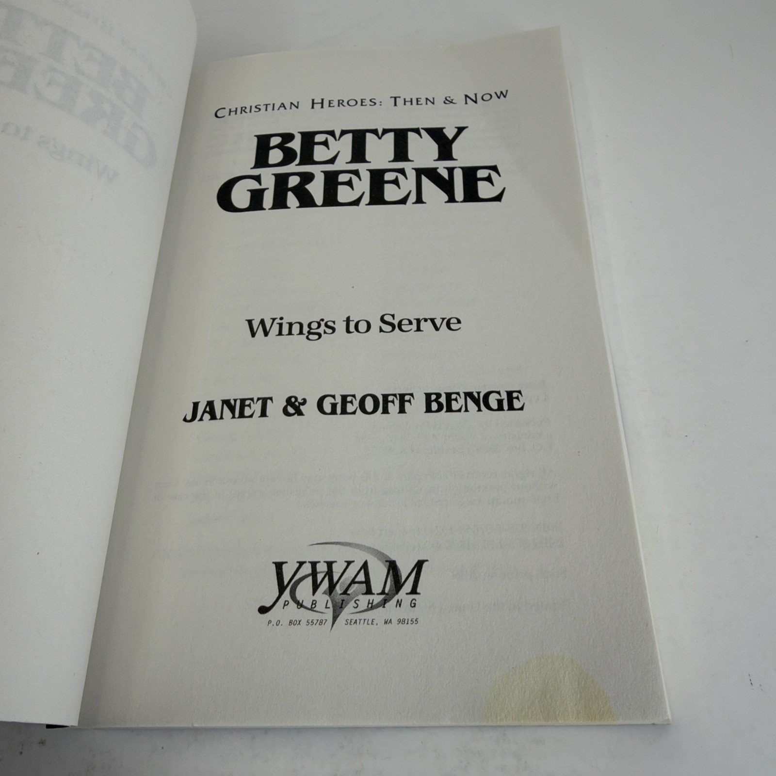 Christian Heroes: Then And Now – Janet & Geoff Benge Lot of 6 Paperback Books