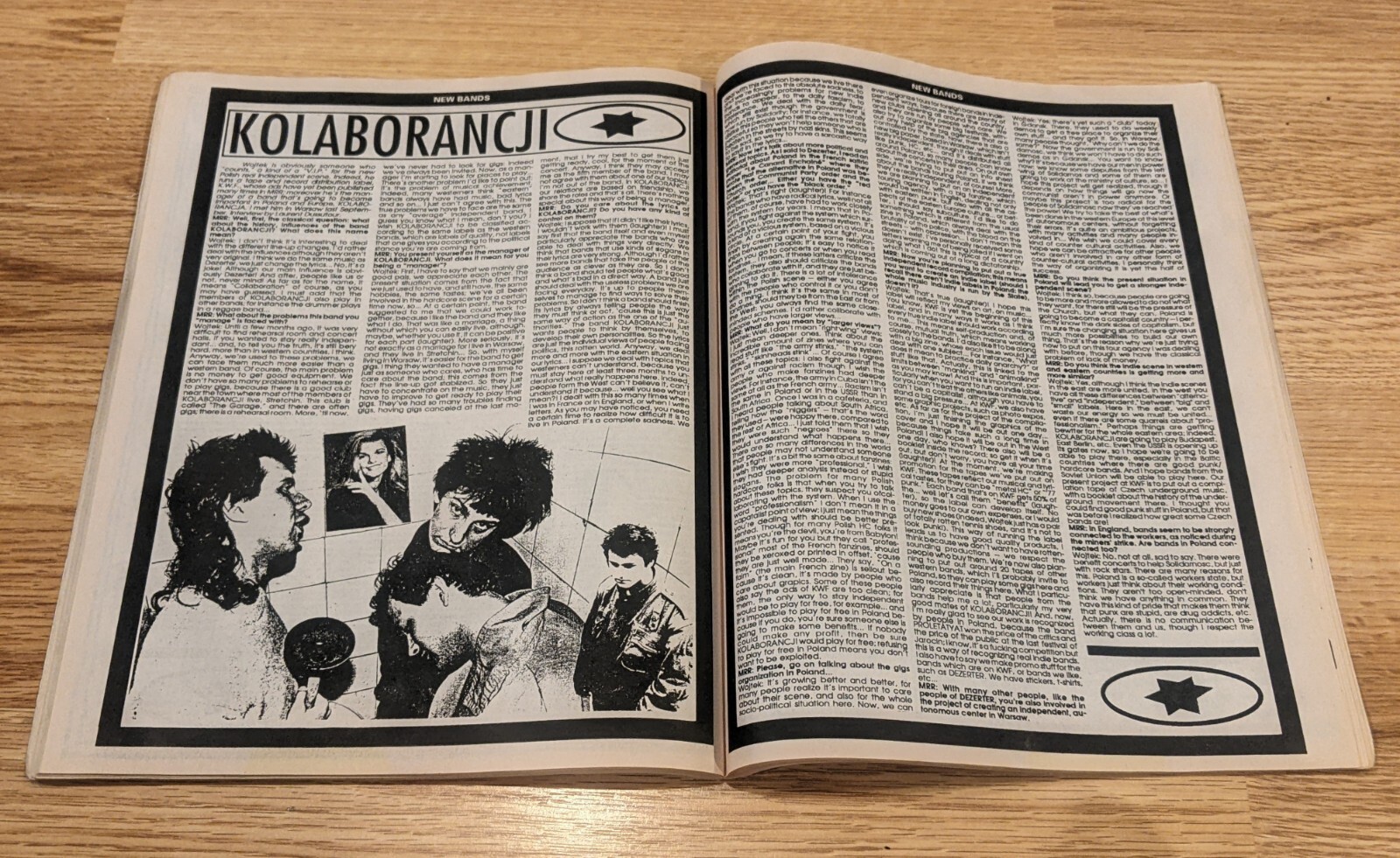 MAXIMUM ROCKNROLL #88 September 1990 CREAMERS Kolaborancji L7 Visaci Zamek