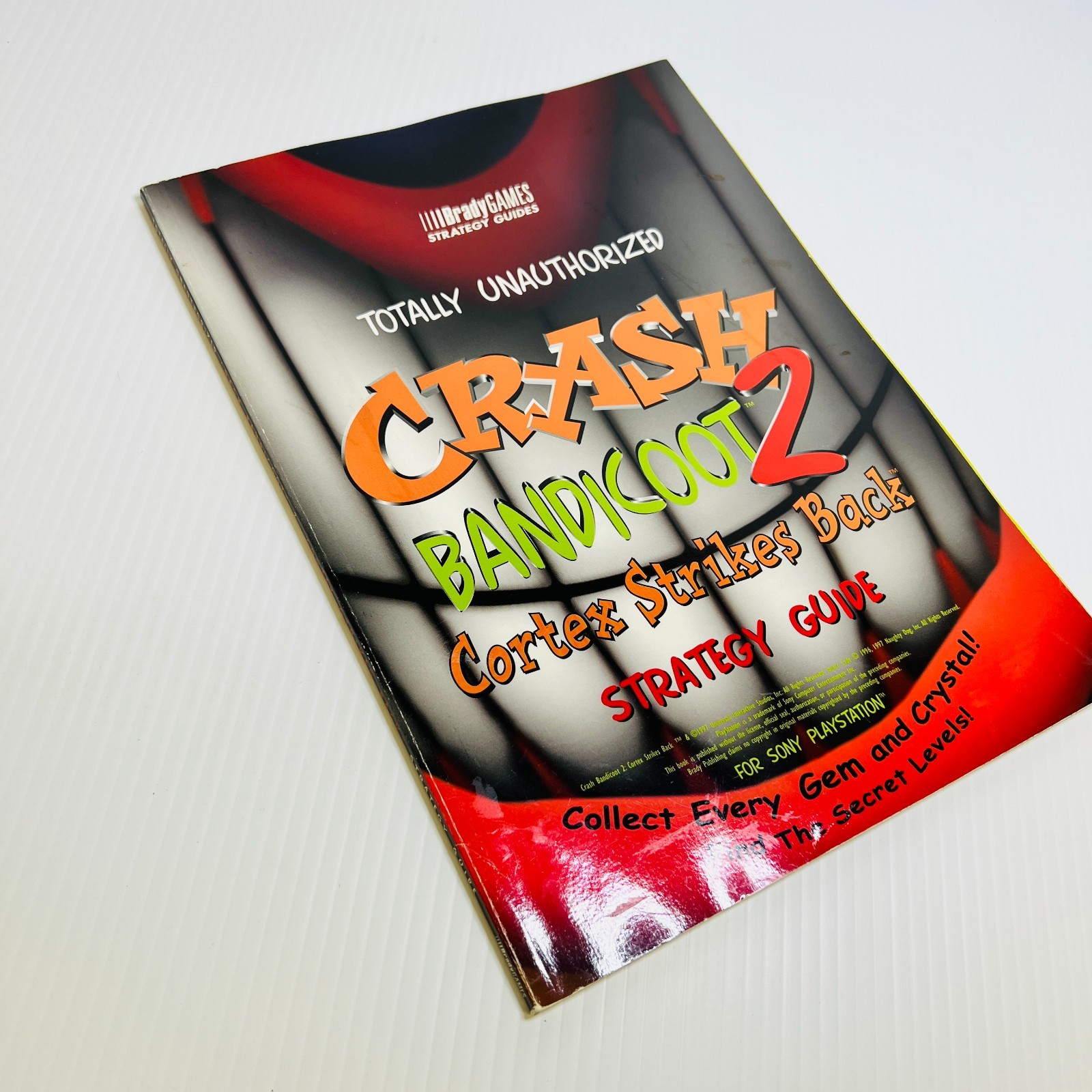 Crash Bandicoot 2 Cortex Strikes Back Brady Totally Unauthorized Strategy Guide