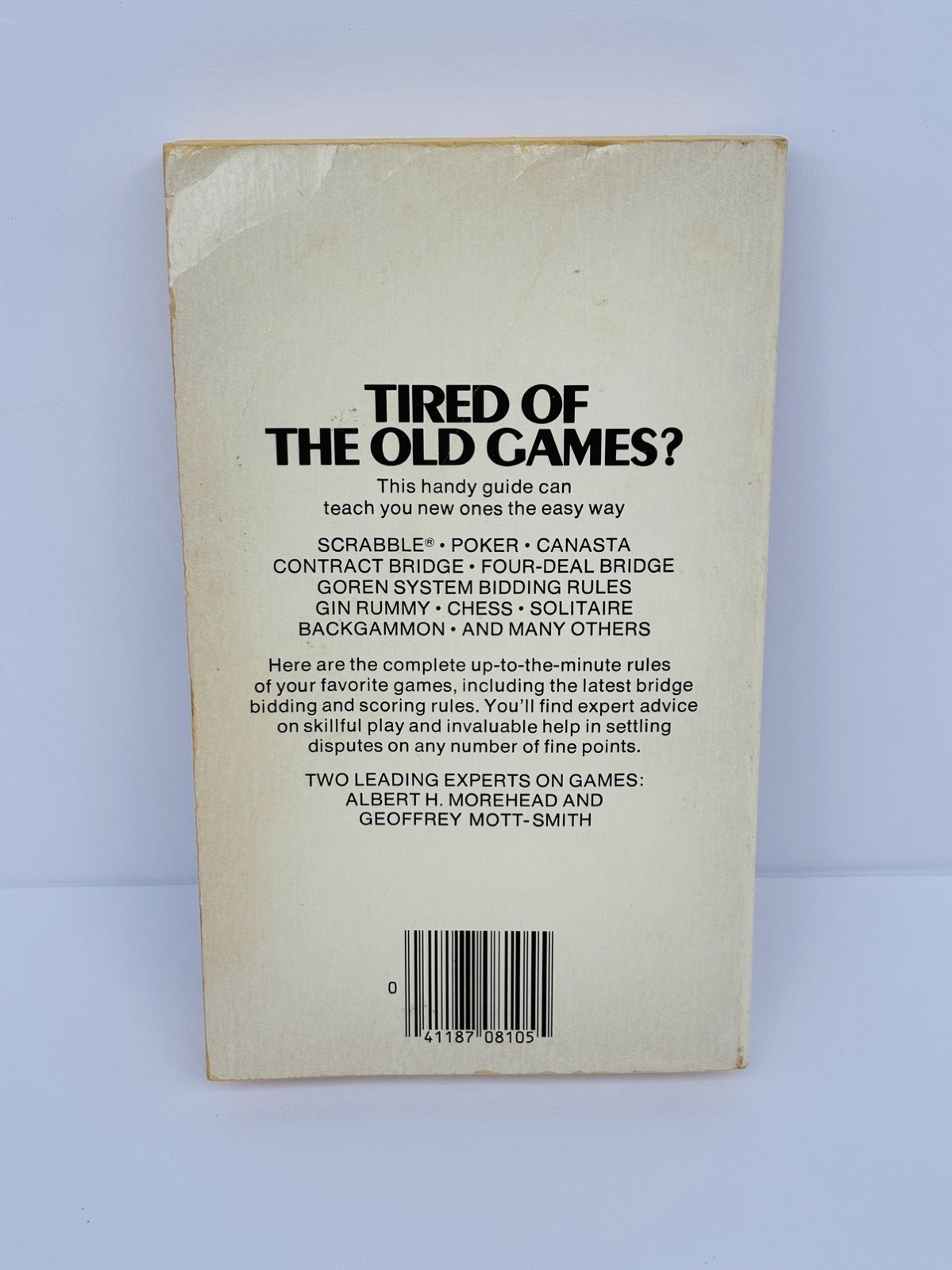 Hoyle’s Rules of Games by Albert H. Morehead & Geoffrey Mott-Smith VTG Book Set