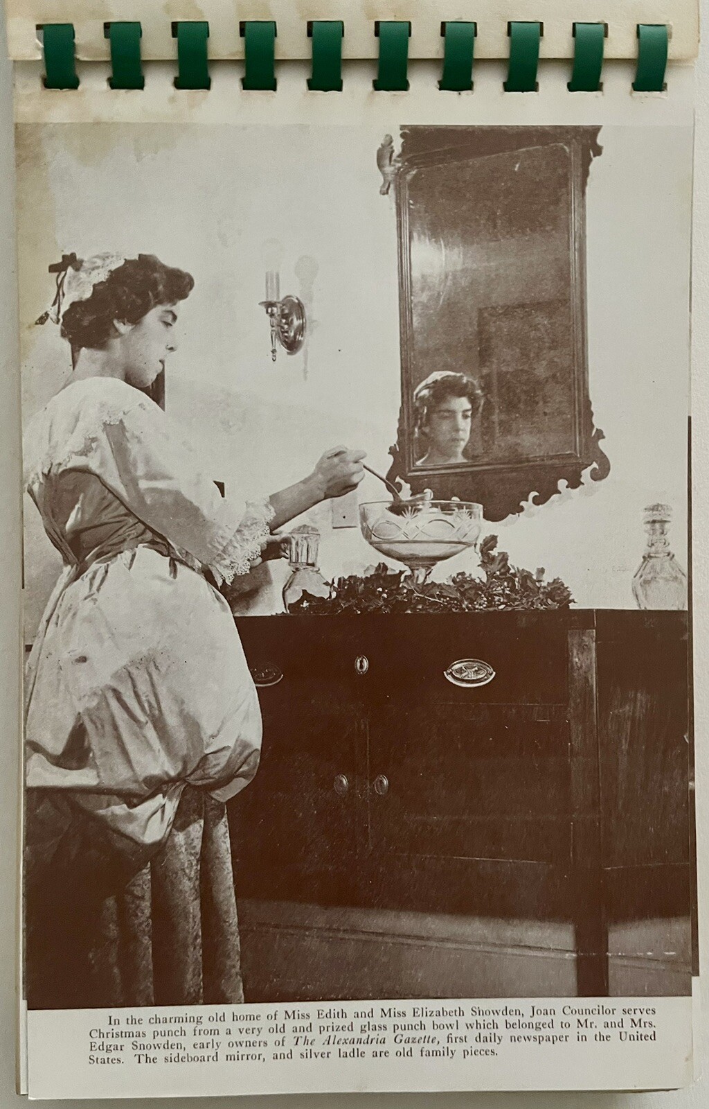1950 A COOKBOOK FROM CHRIST CHURCH WOMEN’S AUXILIARY, ALEXANDRIA, VA, 82 PAGES