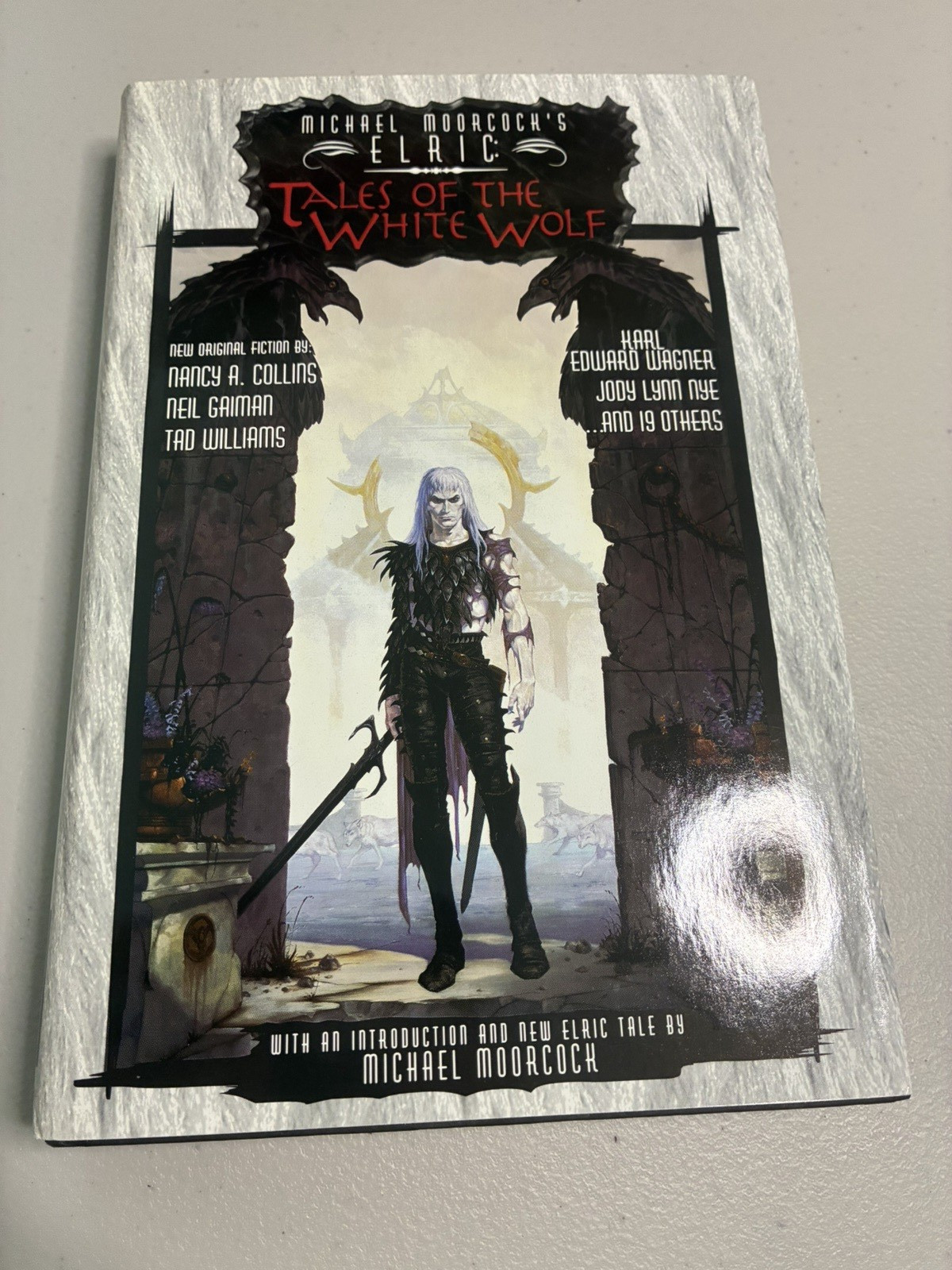 Michael Moorcock Elric of Melnibone Tales of the White Wolf 1994 Hardcover NICE
