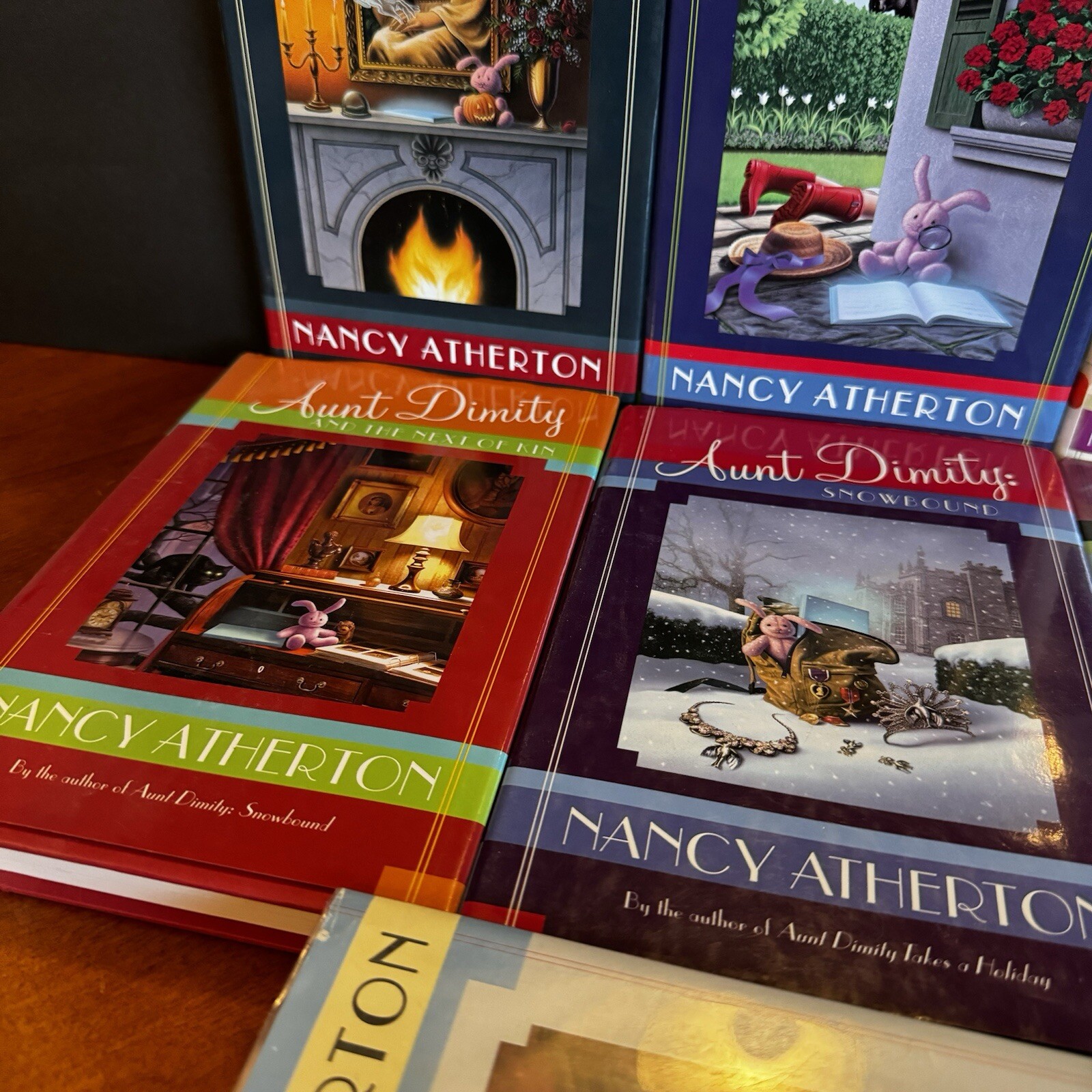 Lot: 7 Aunt Dimity Books Nancy Atherton Mystery Series 1 4 6 7 8 9 10 Hardcover