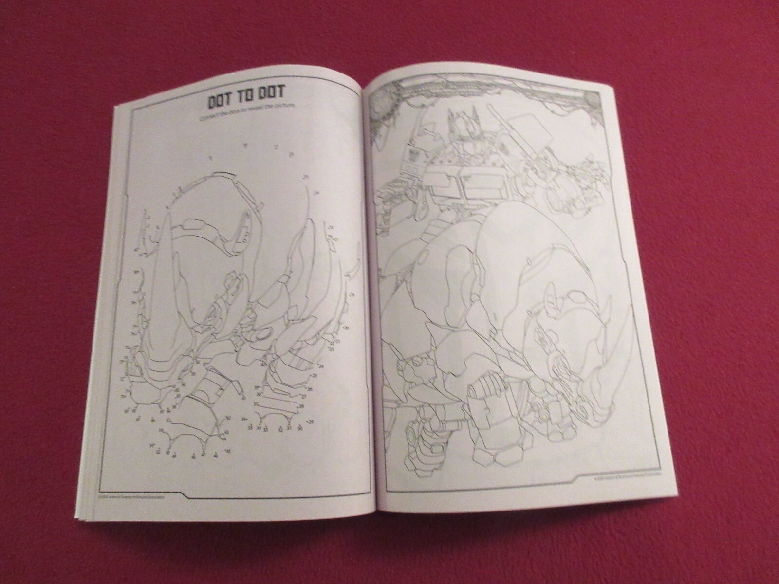 2023 Transformers Rise of the Beasts Jumbo Coloring & Activity Book – 80 Pages